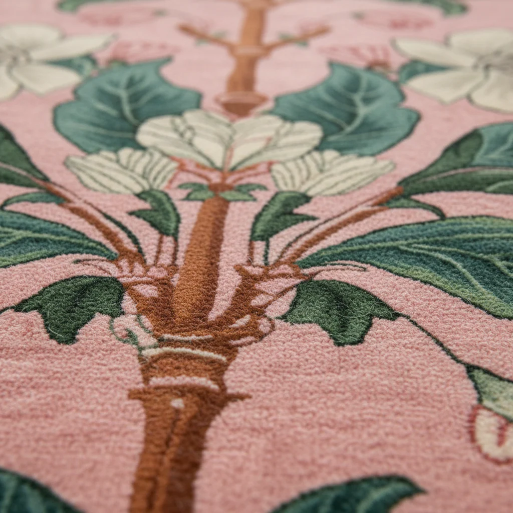 Spring Garden Petals Hand Tufted Rug - Image 5