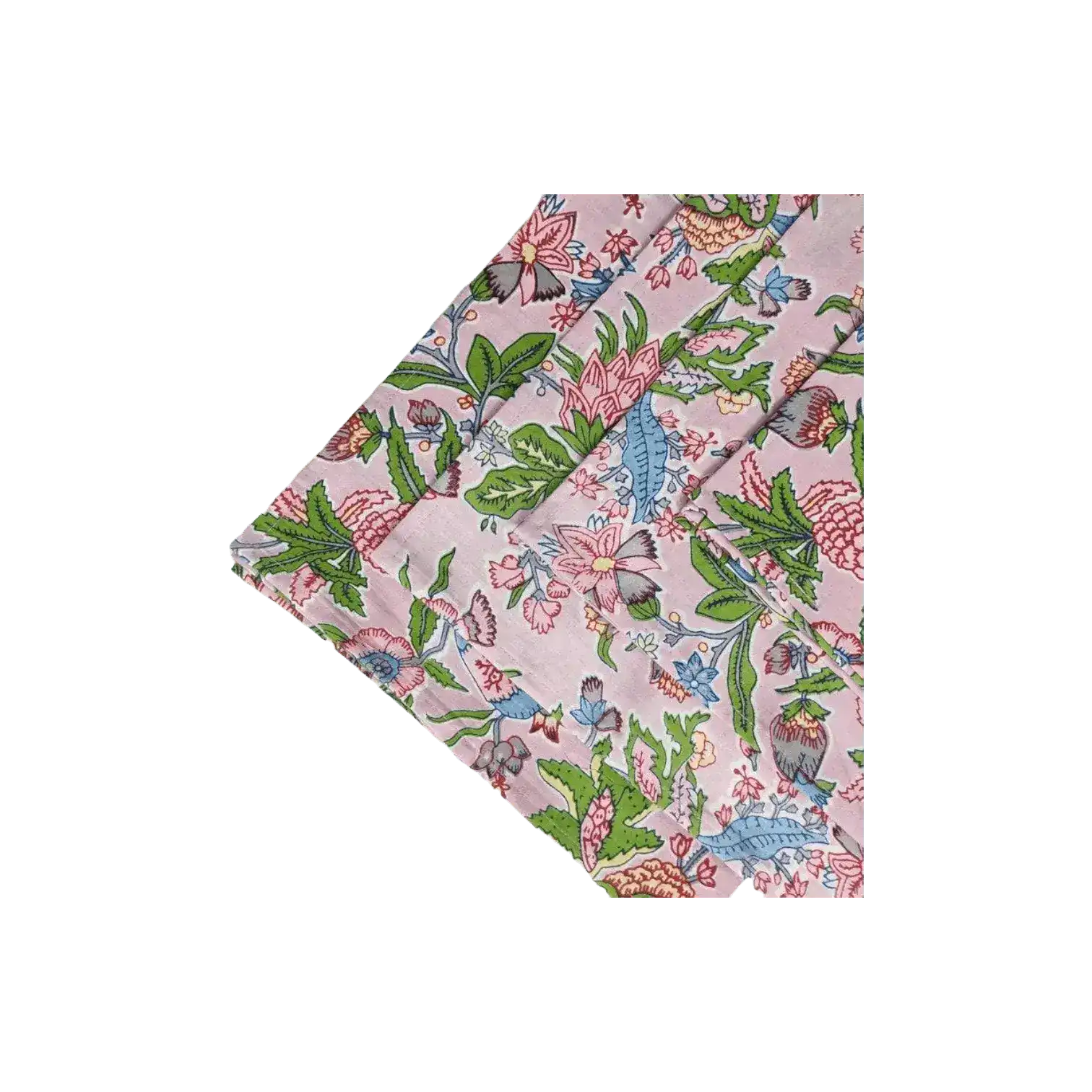 Spring Love Hand Block Print Cotton Napkins - Image 7