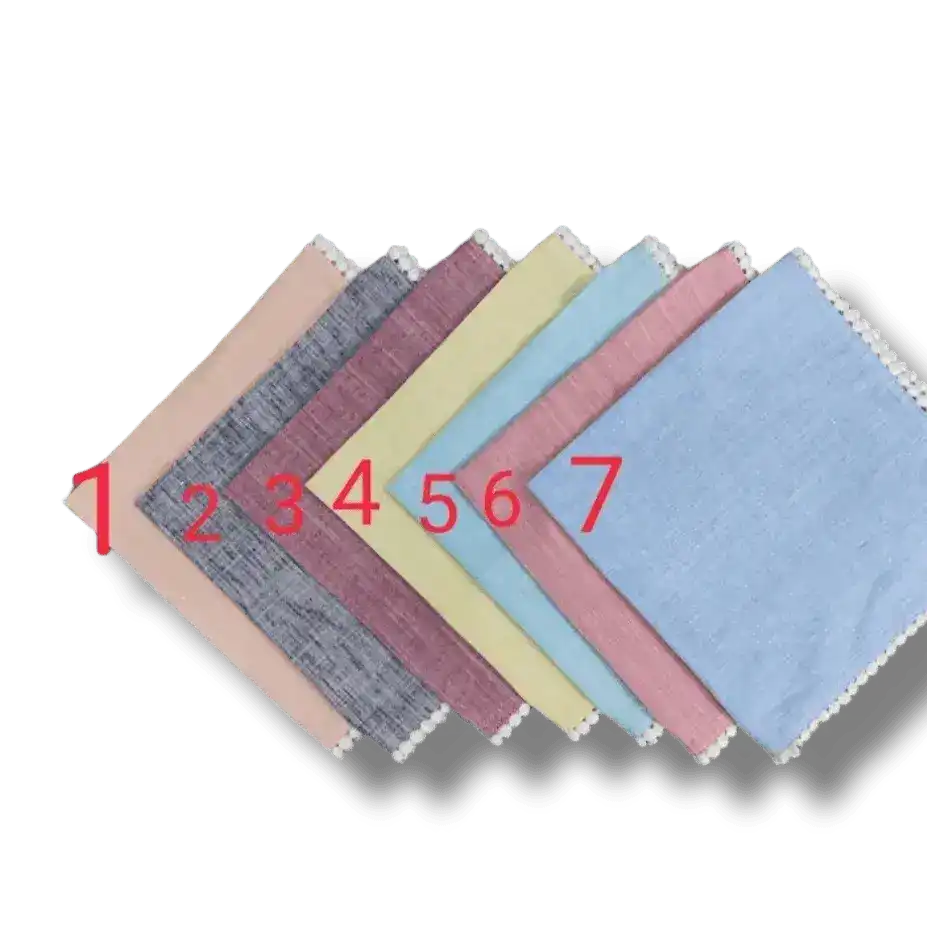 Square Linen Ruffle Napkins - Image 12