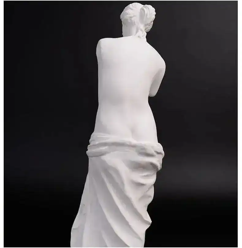 Standing Goddess Venus Statue - White - Image 6