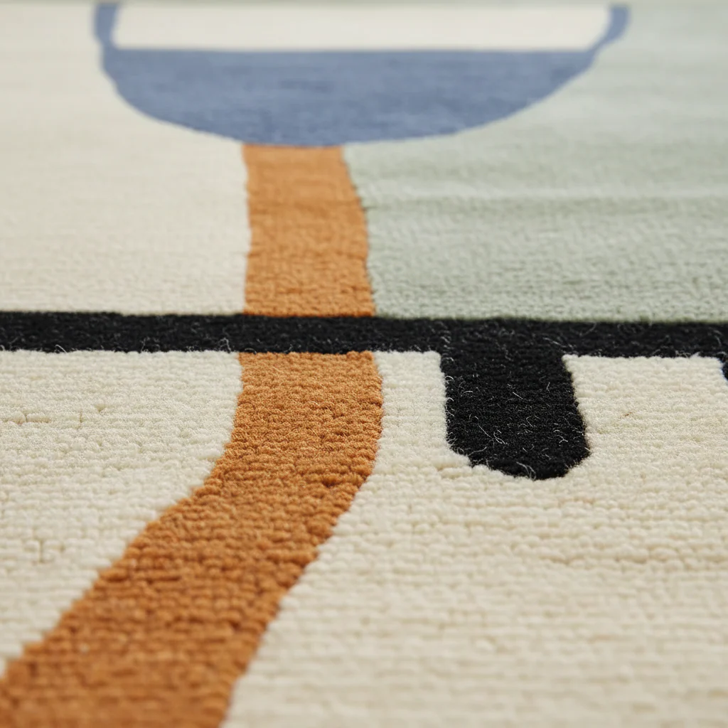 Still Life Split Hand Tufted Rug - Image 5