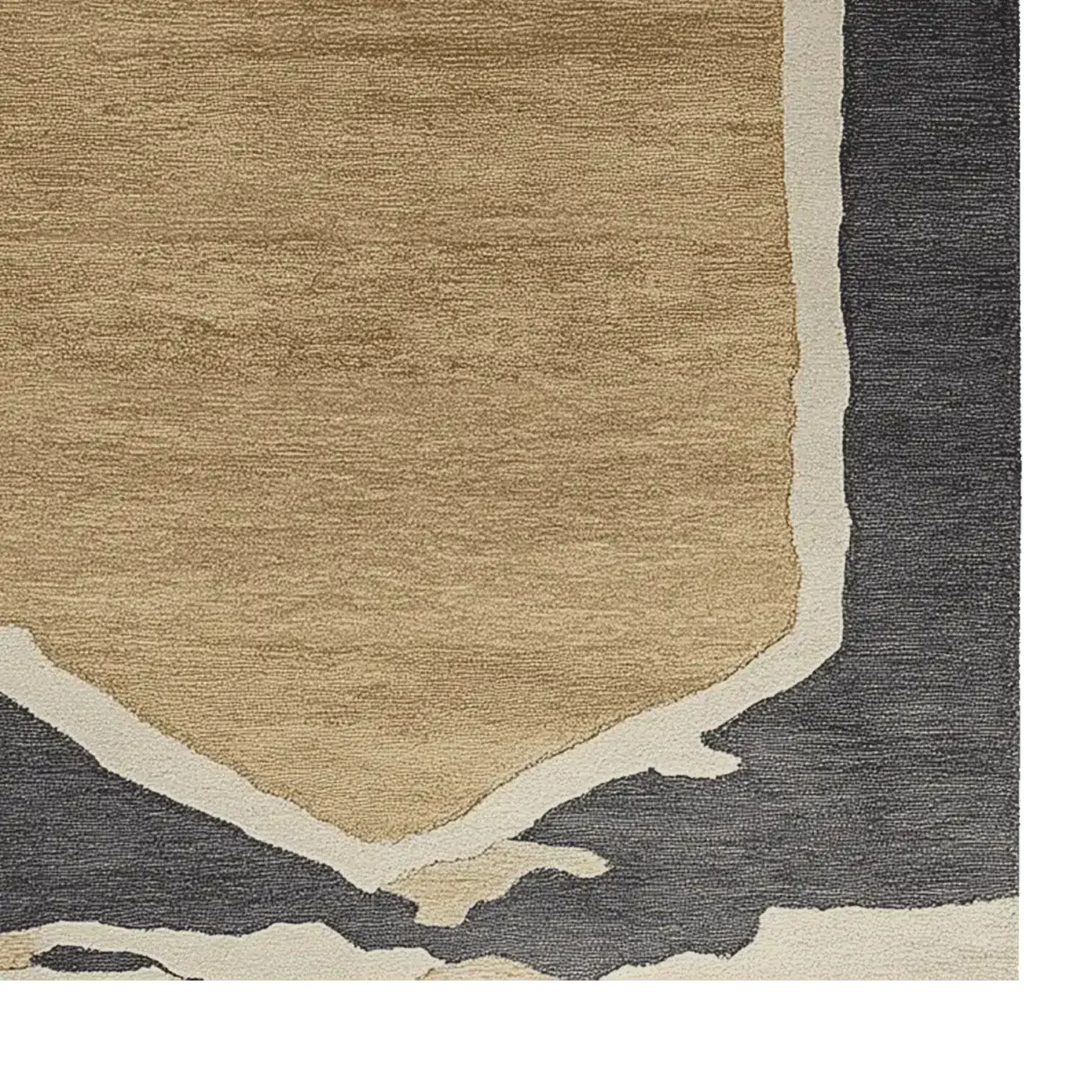 Stone Dune Border Hand Tufted Rug - Image 5