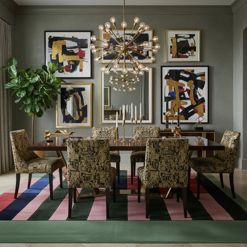 Strata Symphony Hand Tufted Wool Rug - Image 2