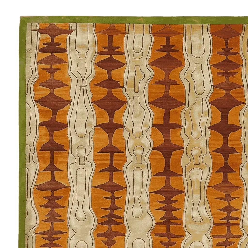 Stripe Illusion Hand Tufted Rug - Image 4