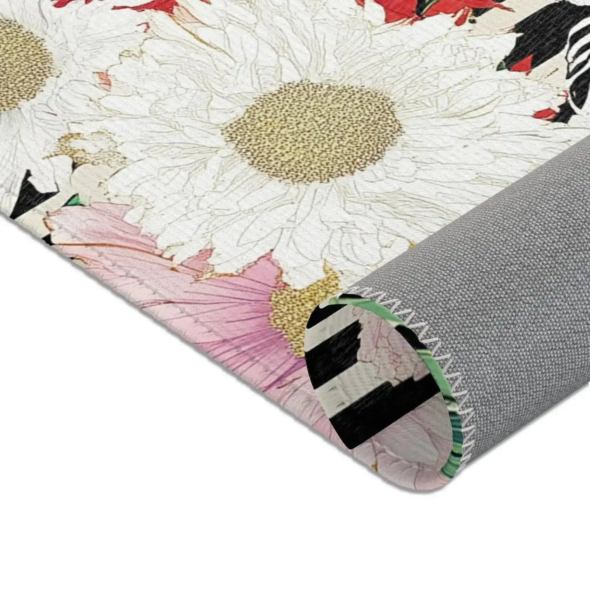 Striped Garden Crane Accent Rug - Image 7