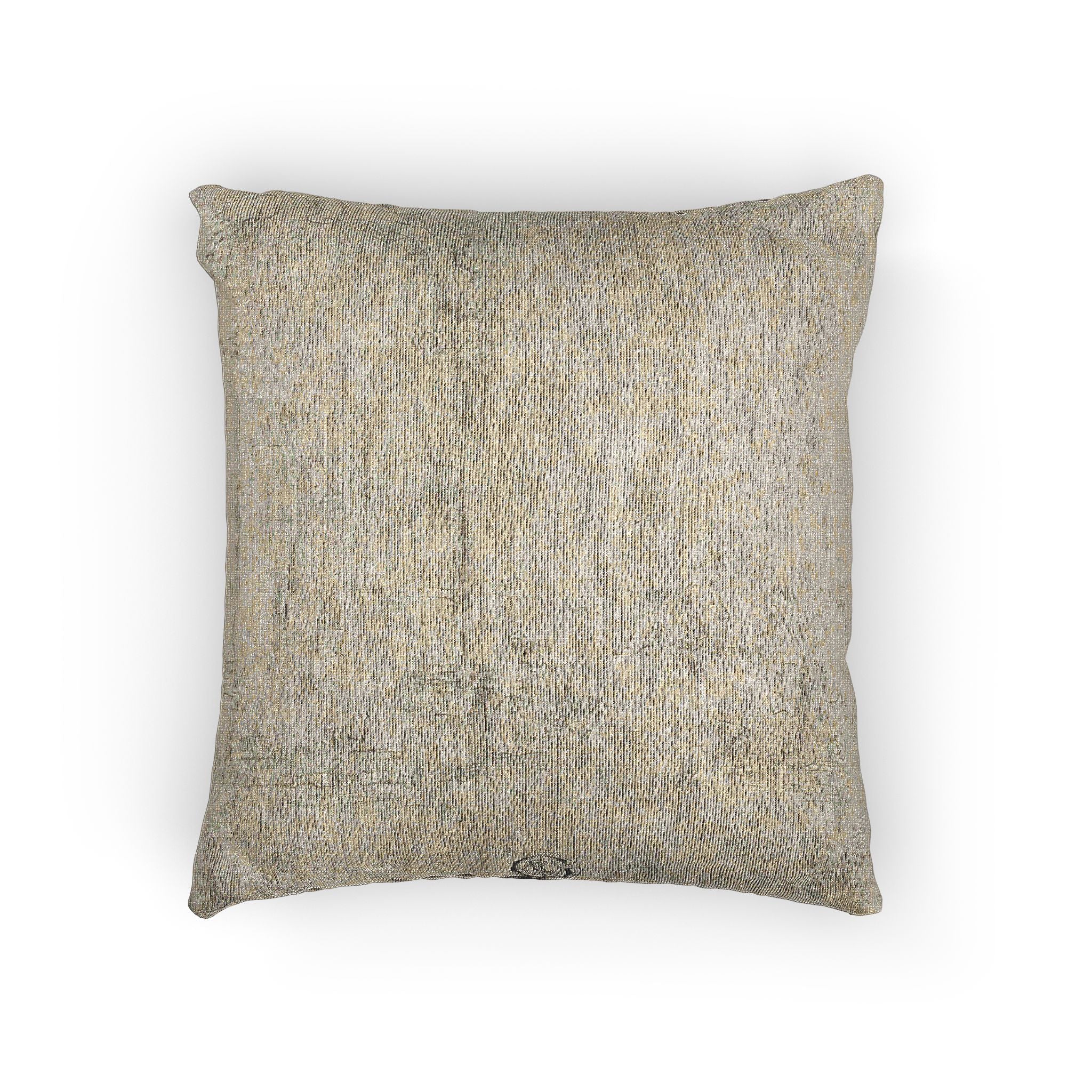 Style of Francesco Guardi - Ruins in a Park, Two Figures | Woven Pillow