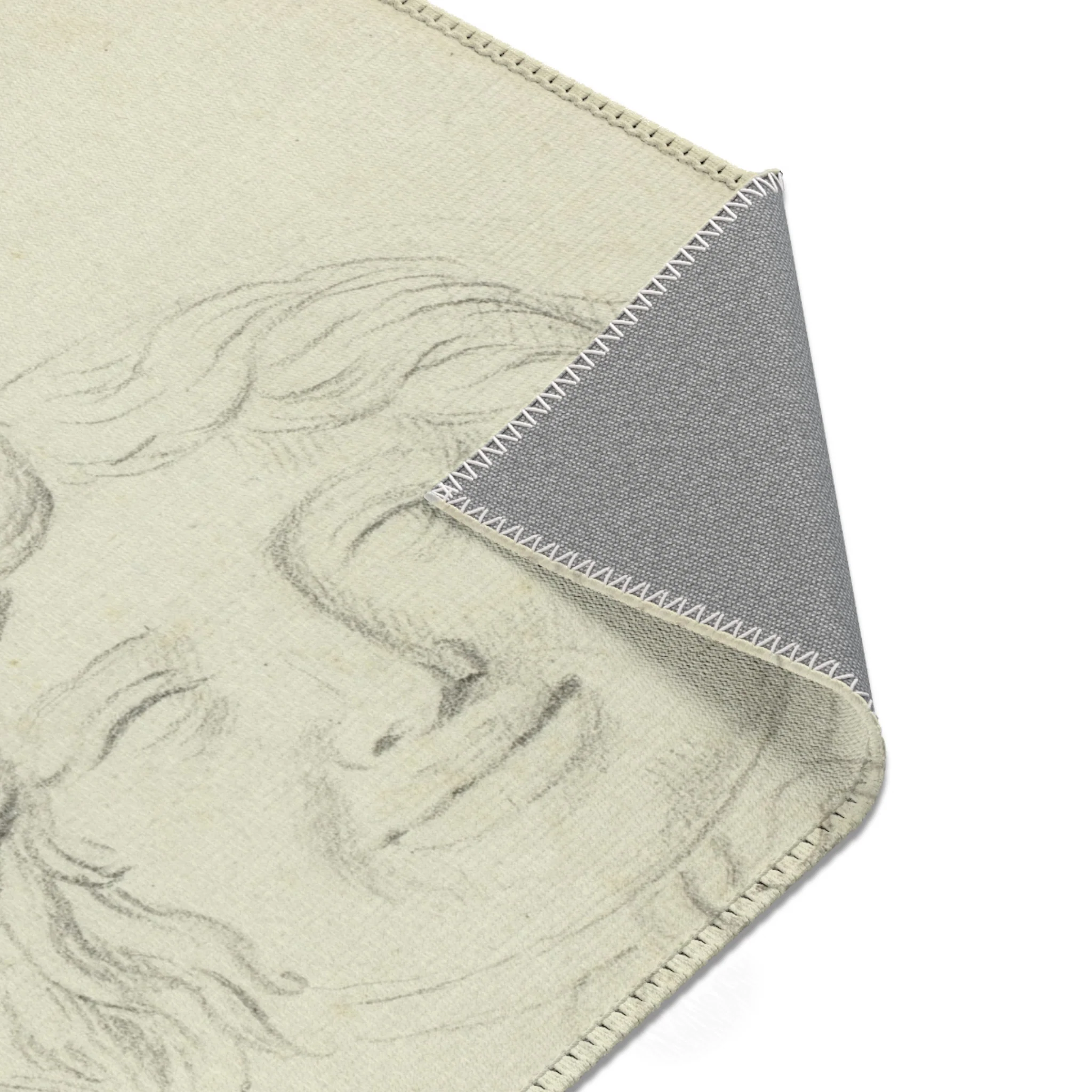 Style of Jacques Louis David - Perseus and the Gorgon's Head | Area Rug - Image 13