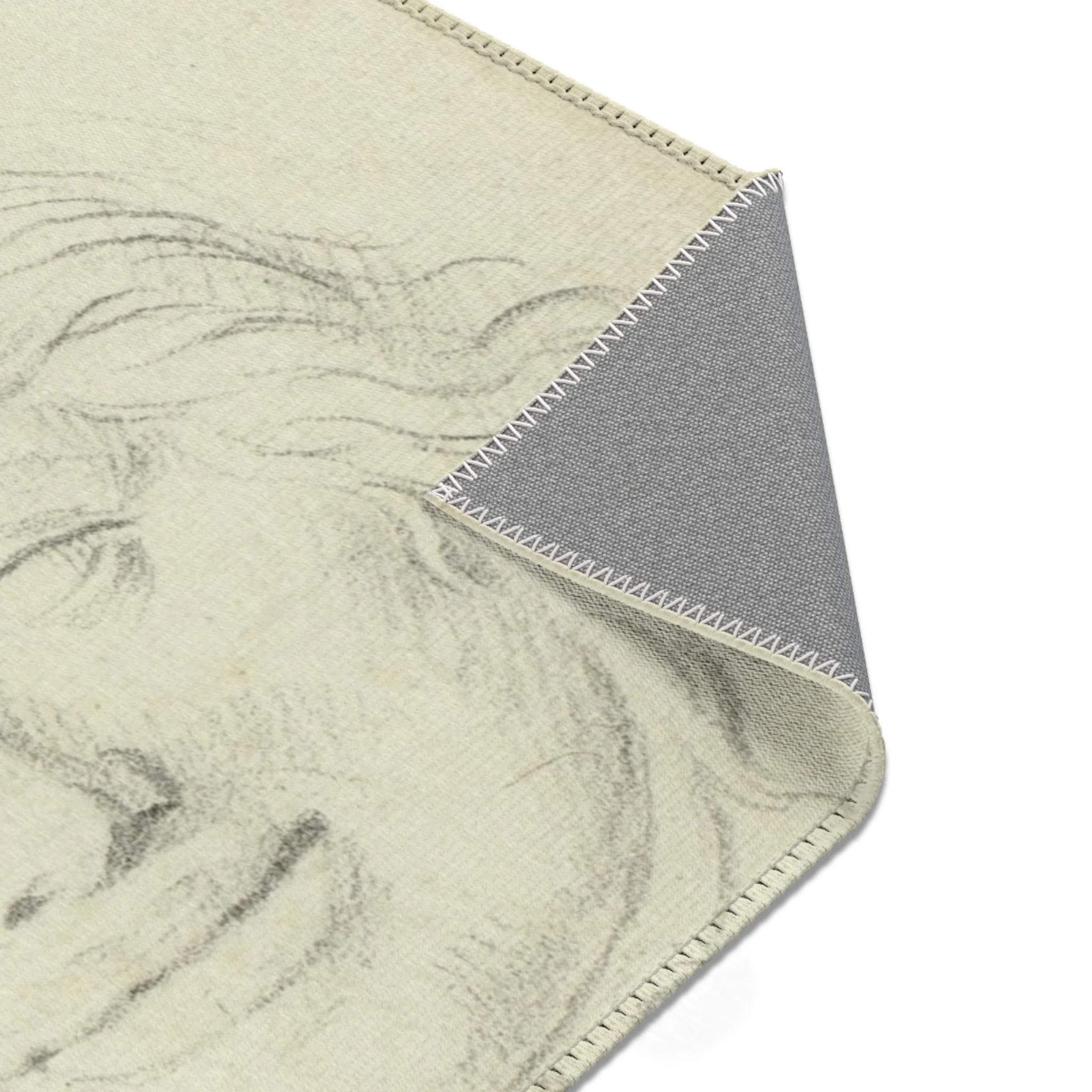 Style of Jacques Louis David - Perseus and the Gorgon's Head | Area Rug - Image 15