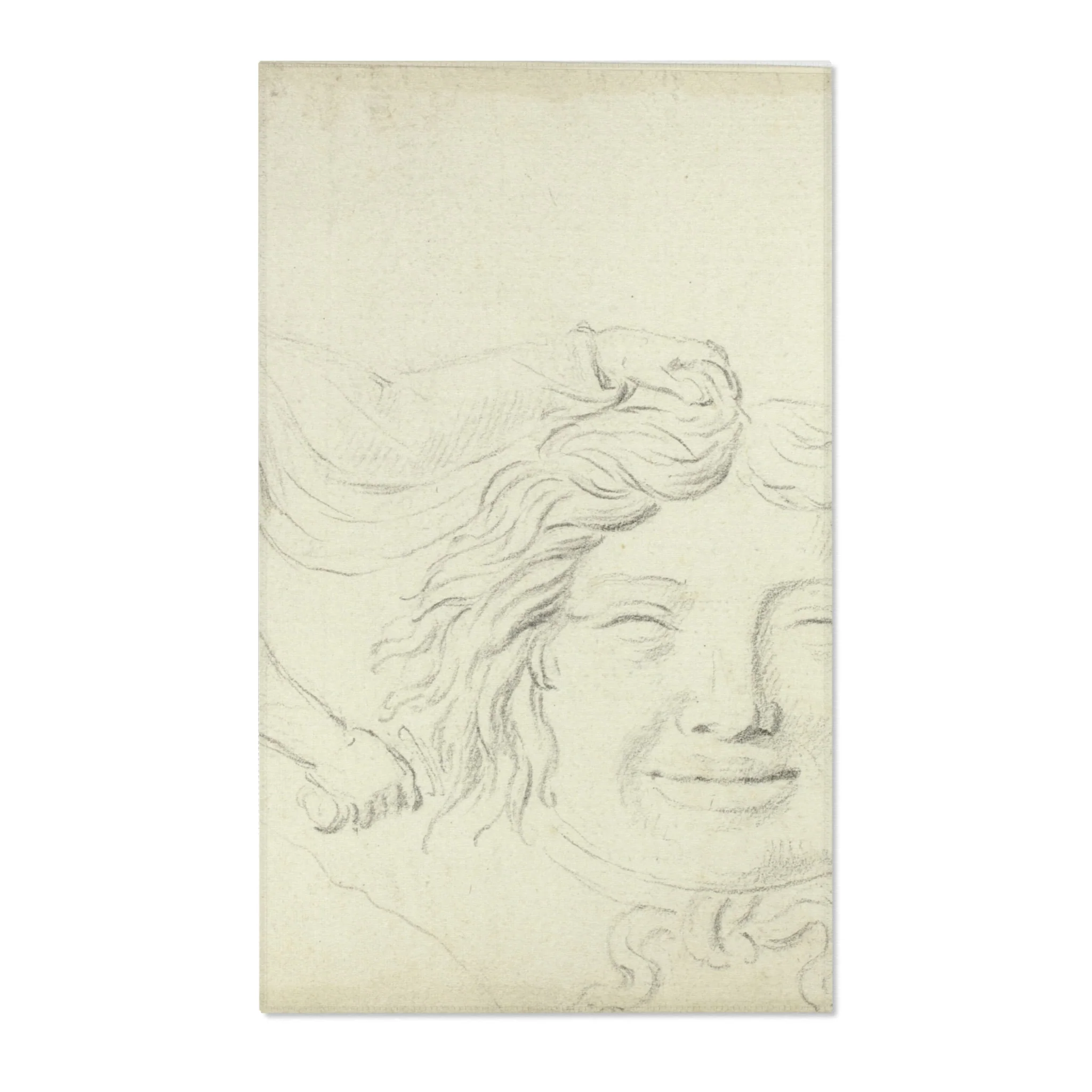 Style of Jacques Louis David - Perseus and the Gorgon's Head | Area Rug - Image 2