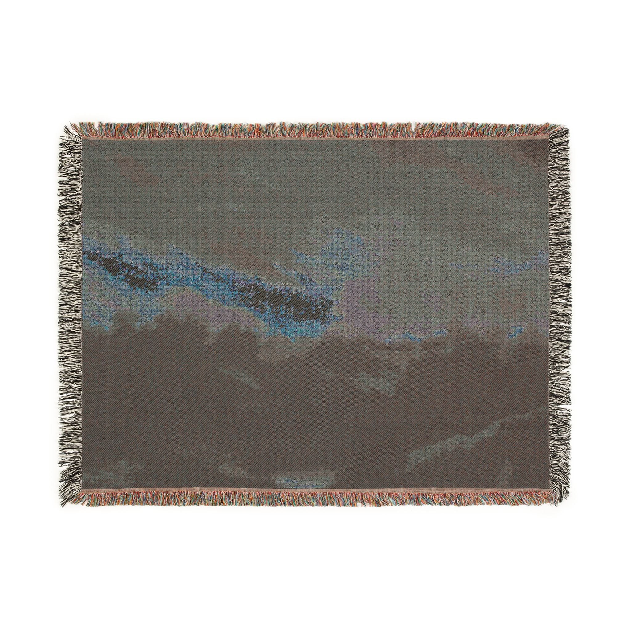 Style of John Constable - Hampstead, Stormy Sky | Woven Tapestry Blanket - Image 12