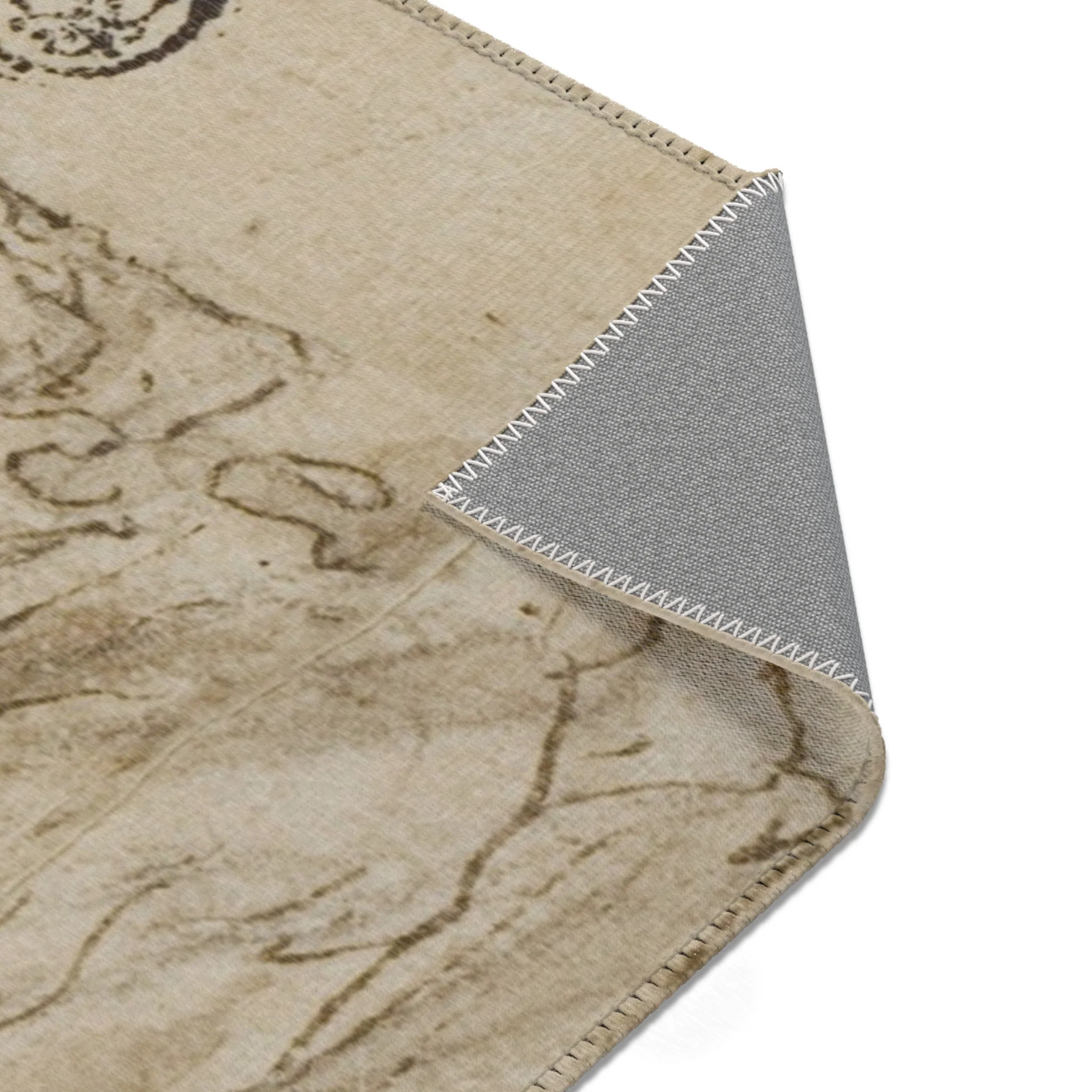 Style of Nicolas Poussin - The Incredulity of Saint Thomas (recto); Sketches of Figures (verso) | Area Rug - Image 11
