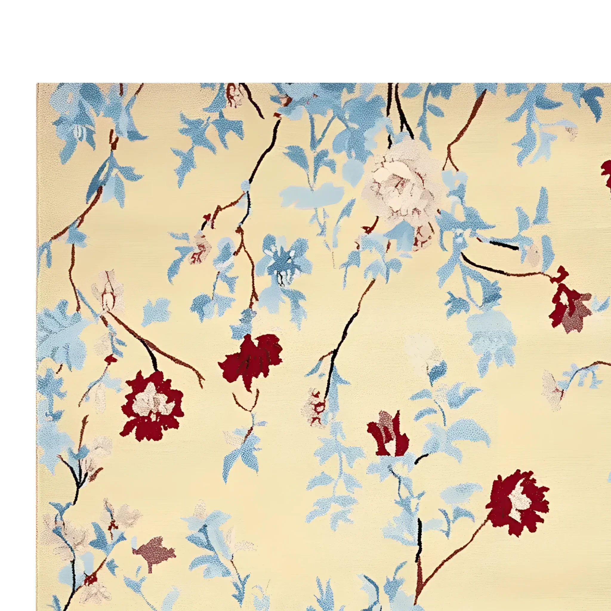 Sun-Kissed Bloomfall Hand Tufted Rug - Image 4