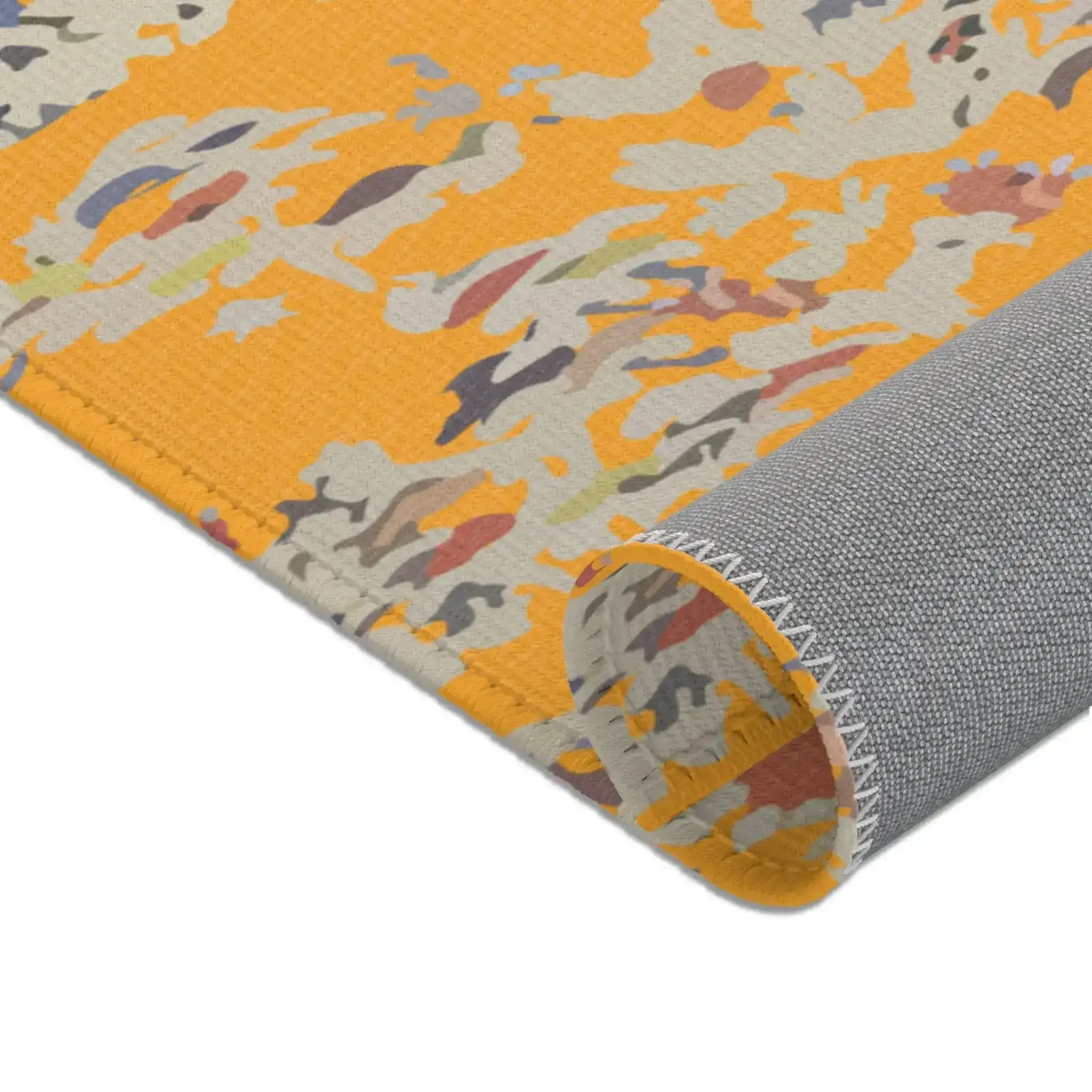 Sunset Gold Coral Accent Rug - Image 4