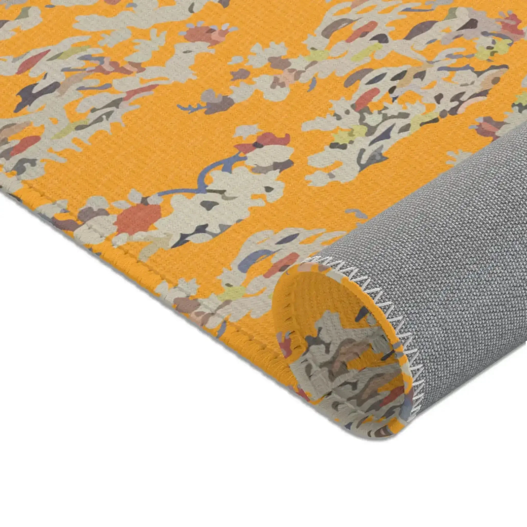 Sunset Gold Coral Accent Rug - Image 7