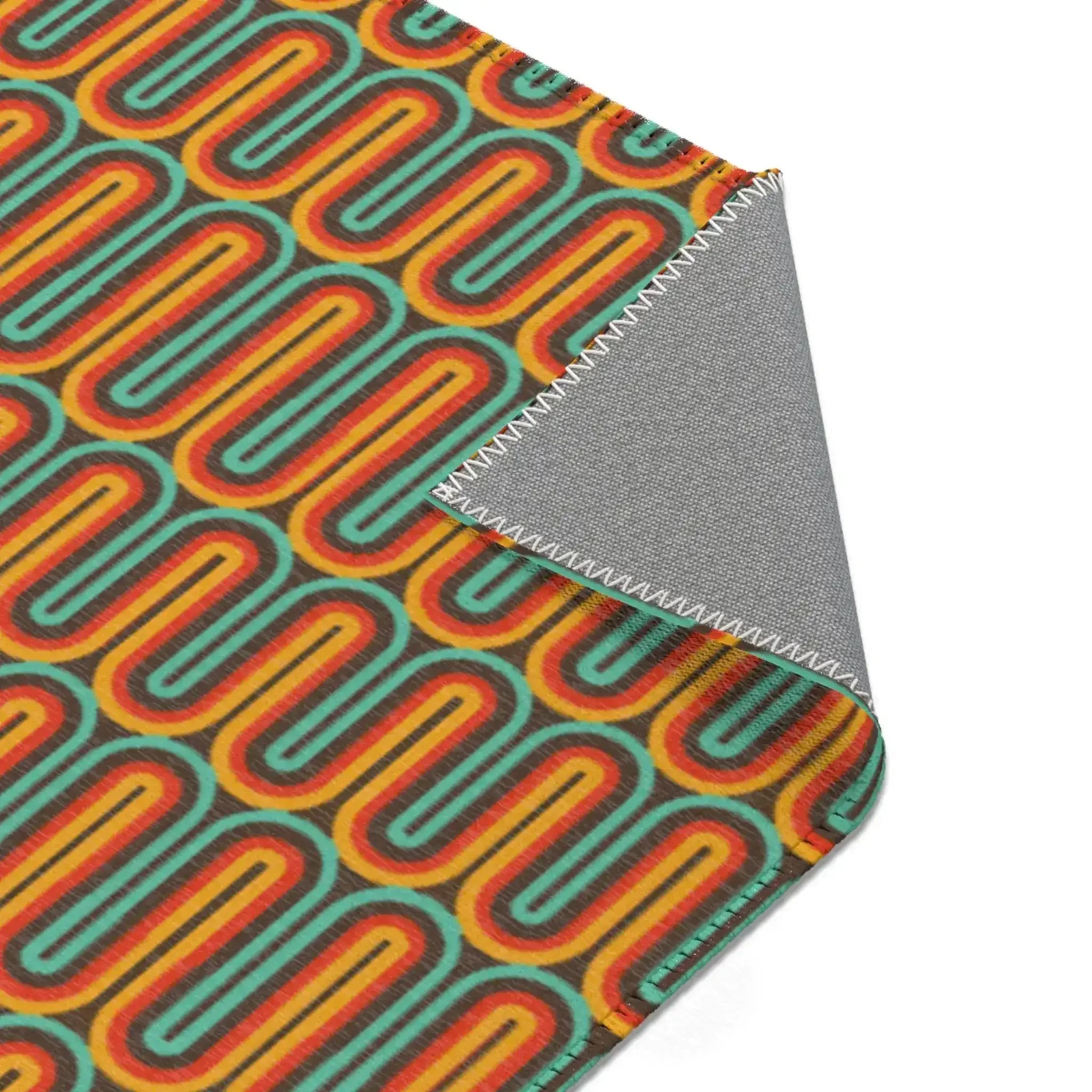 Sunset Retro Wave Accent Rug - Image 6