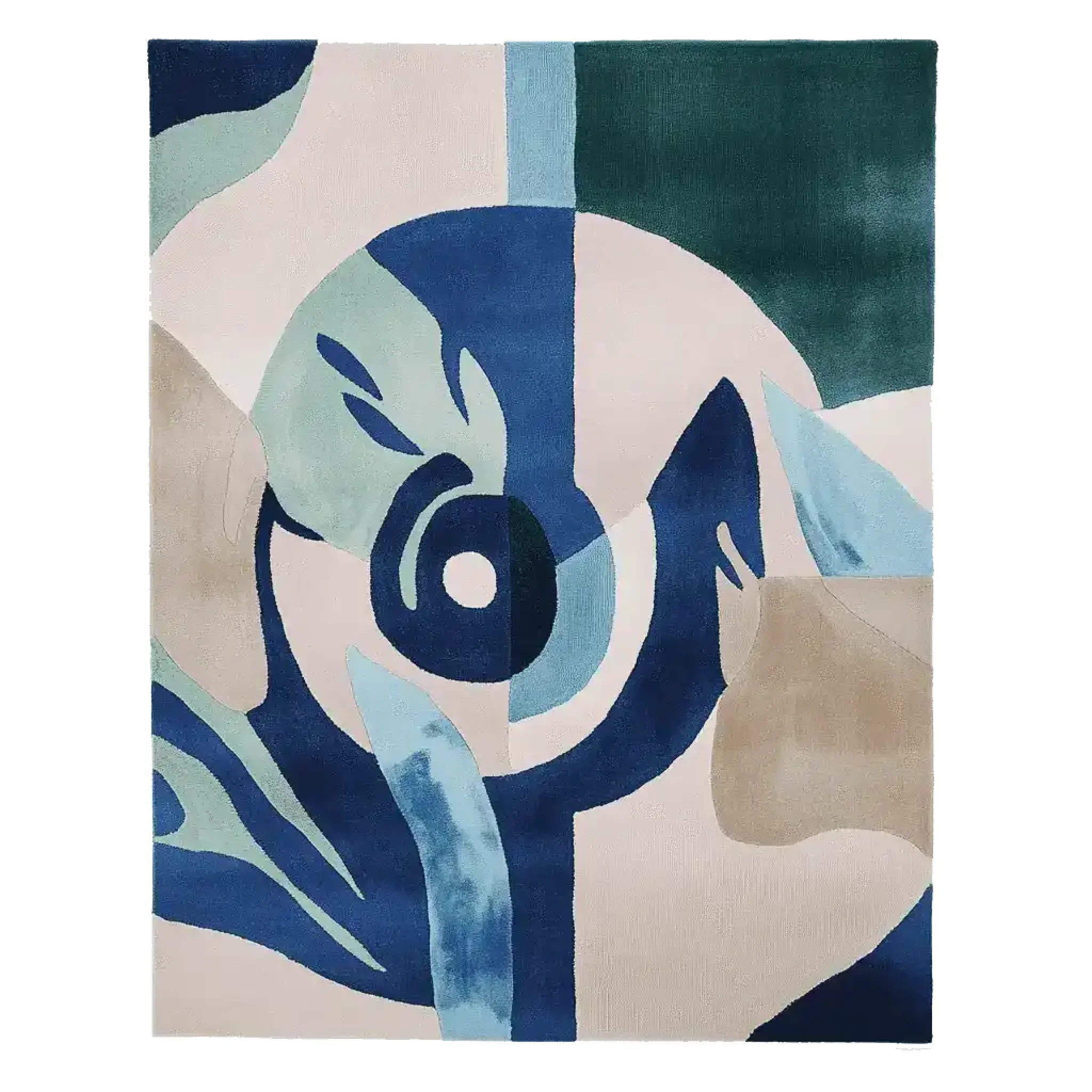 Surreal Vision Hand Tufted Rug - Image 7