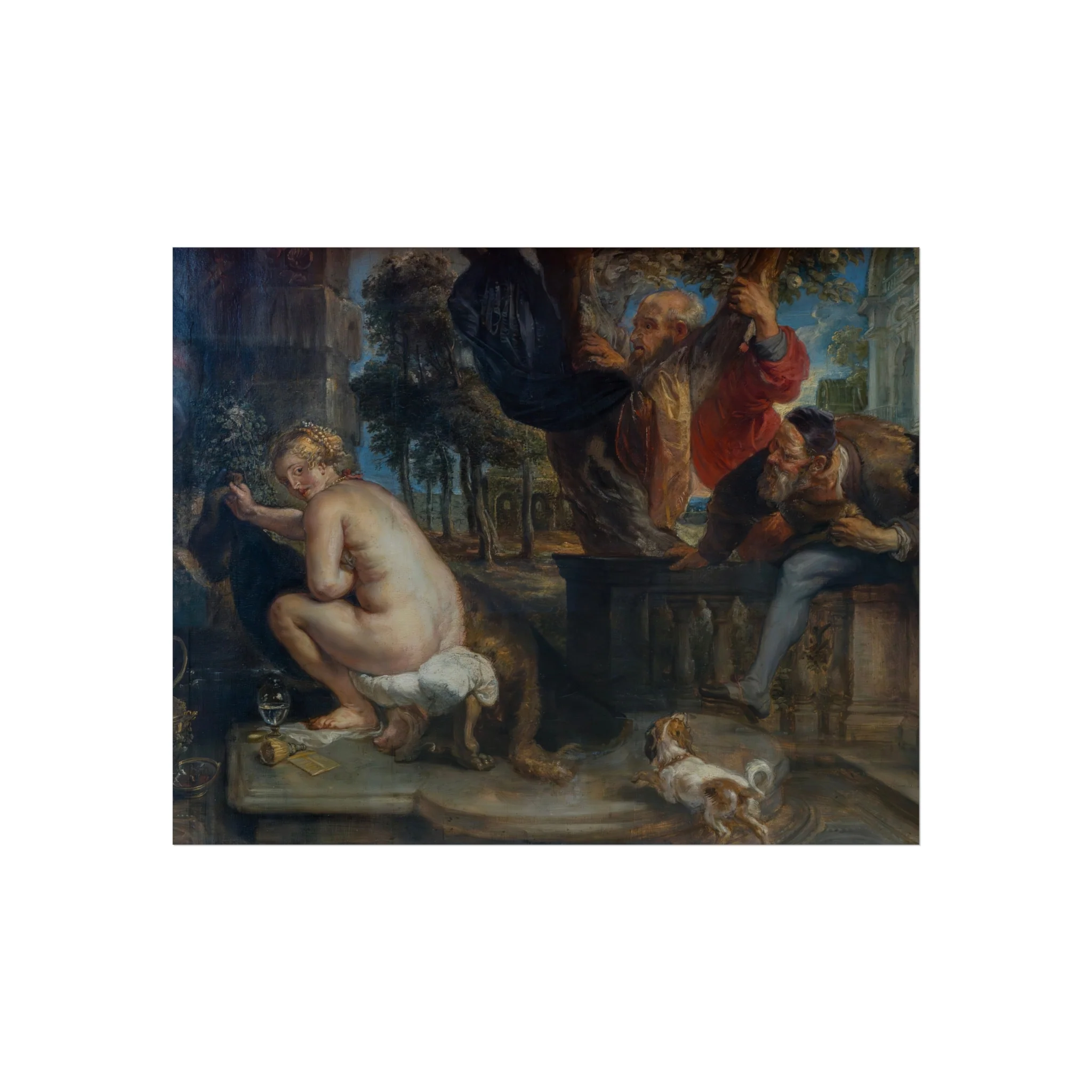 Susanna and the Elders - Peter Paul Rubens | Fine Art Poster - Image 2