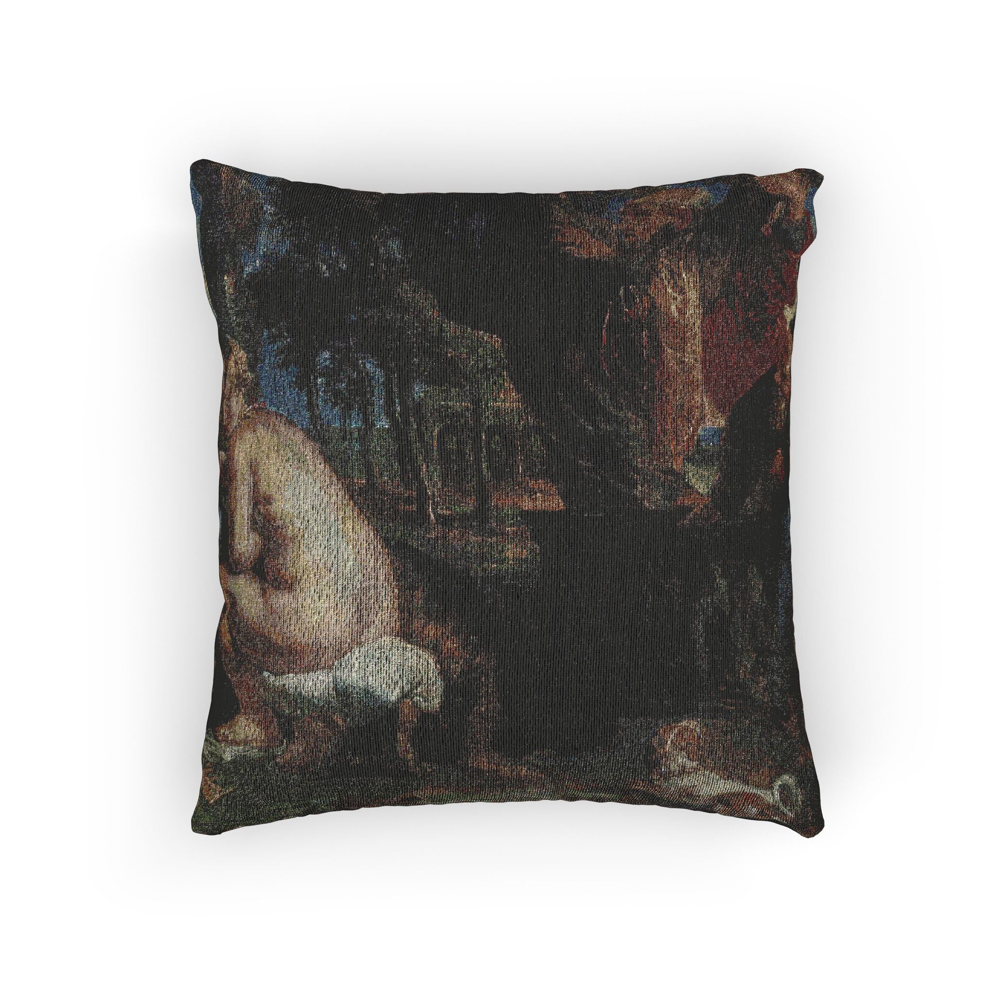 Susanna and the Elders - Peter Paul Rubens | Woven Pillow - Image 3
