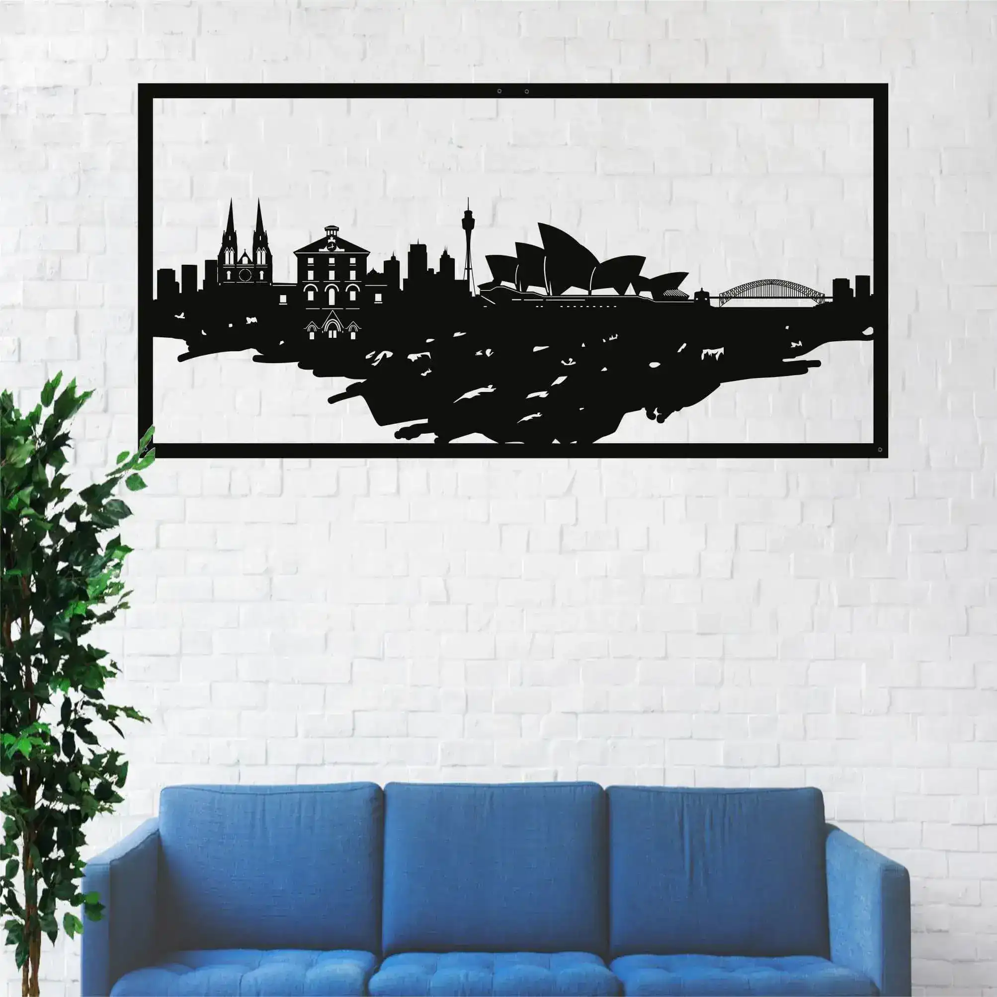 Sydney Skyline Metal Wall Art - Image 7