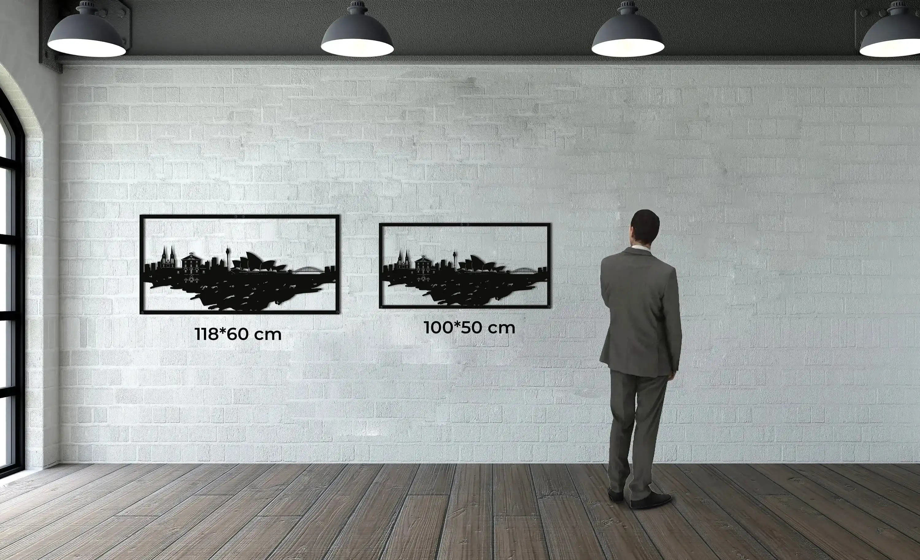 Sydney Skyline Metal Wall Art - Image 9