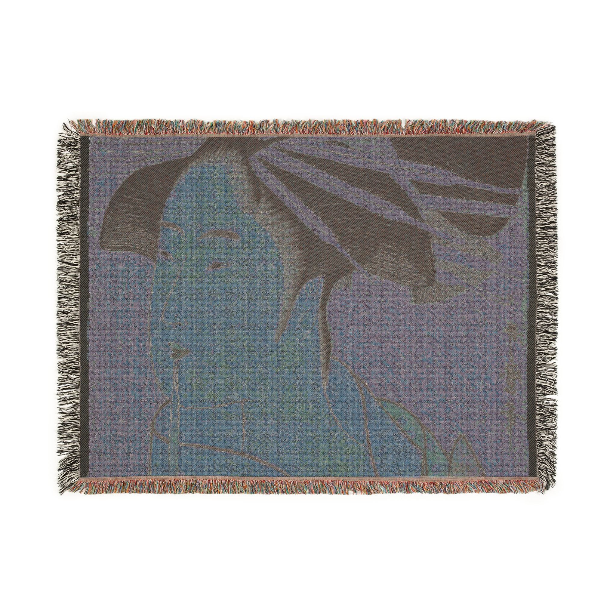 takigawa-of-the-ogiya-eastern-beauties-kitagawa-utamaro | Woven Tapestry Blanket - Image 12