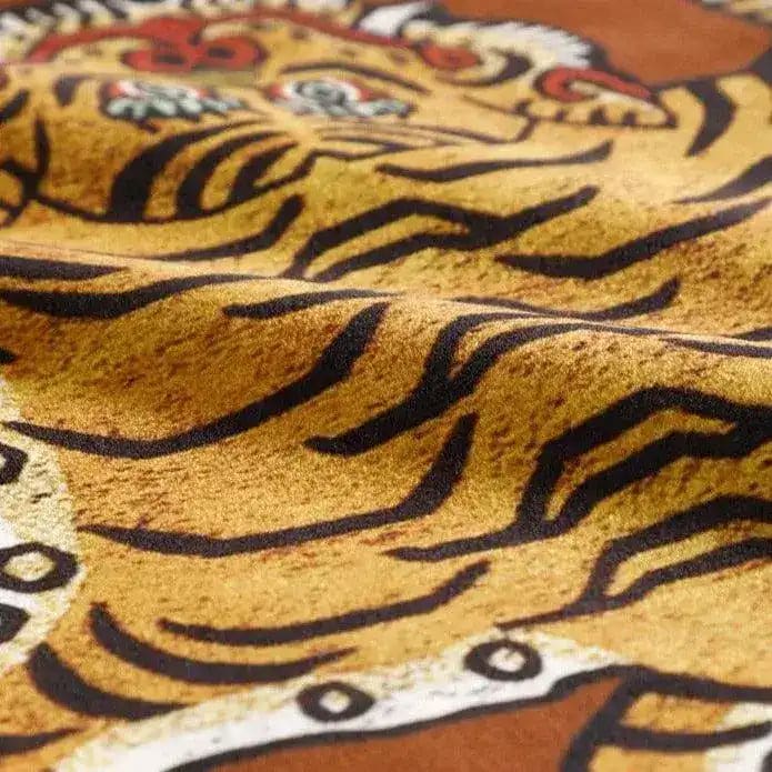 Tassel Tibetan Tiger Throw Pillow Cover - Image 14