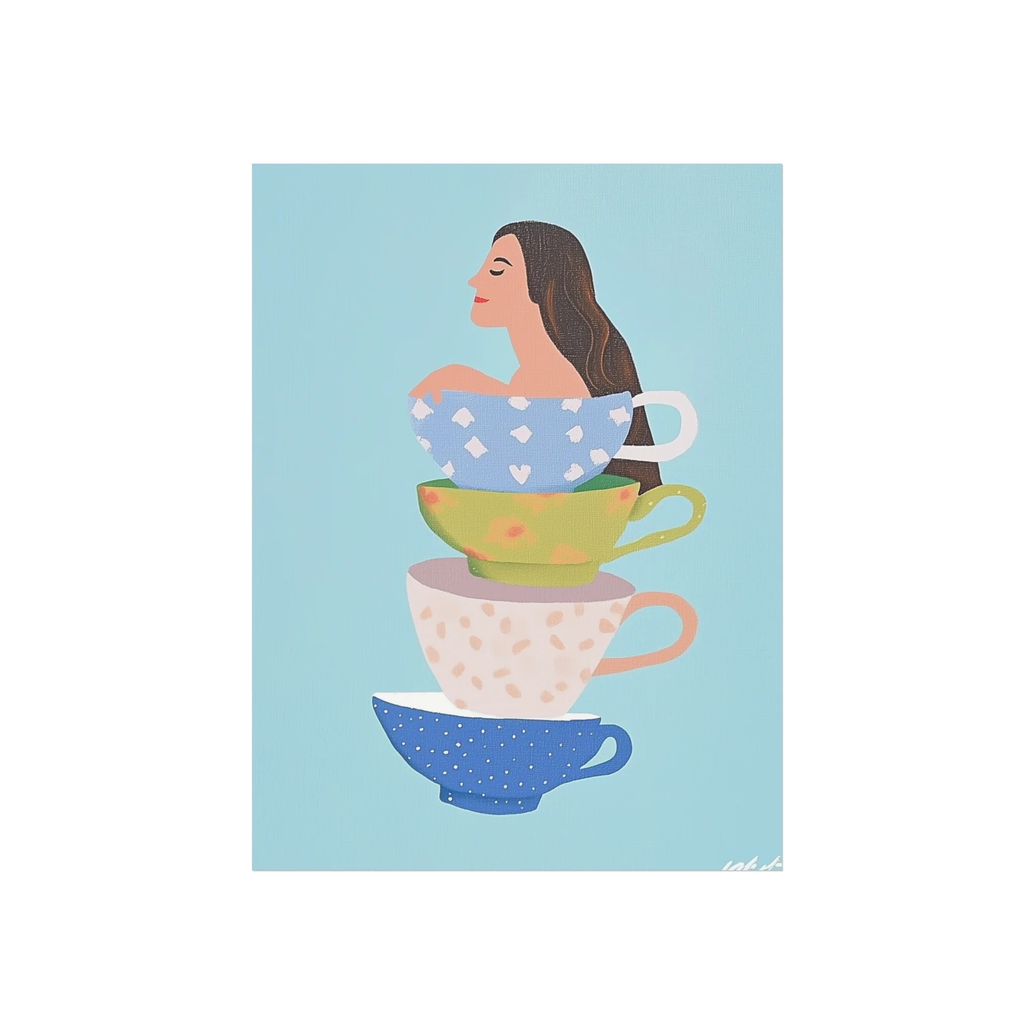 Tea Cup Daydream Fine Art Poster - Image 10