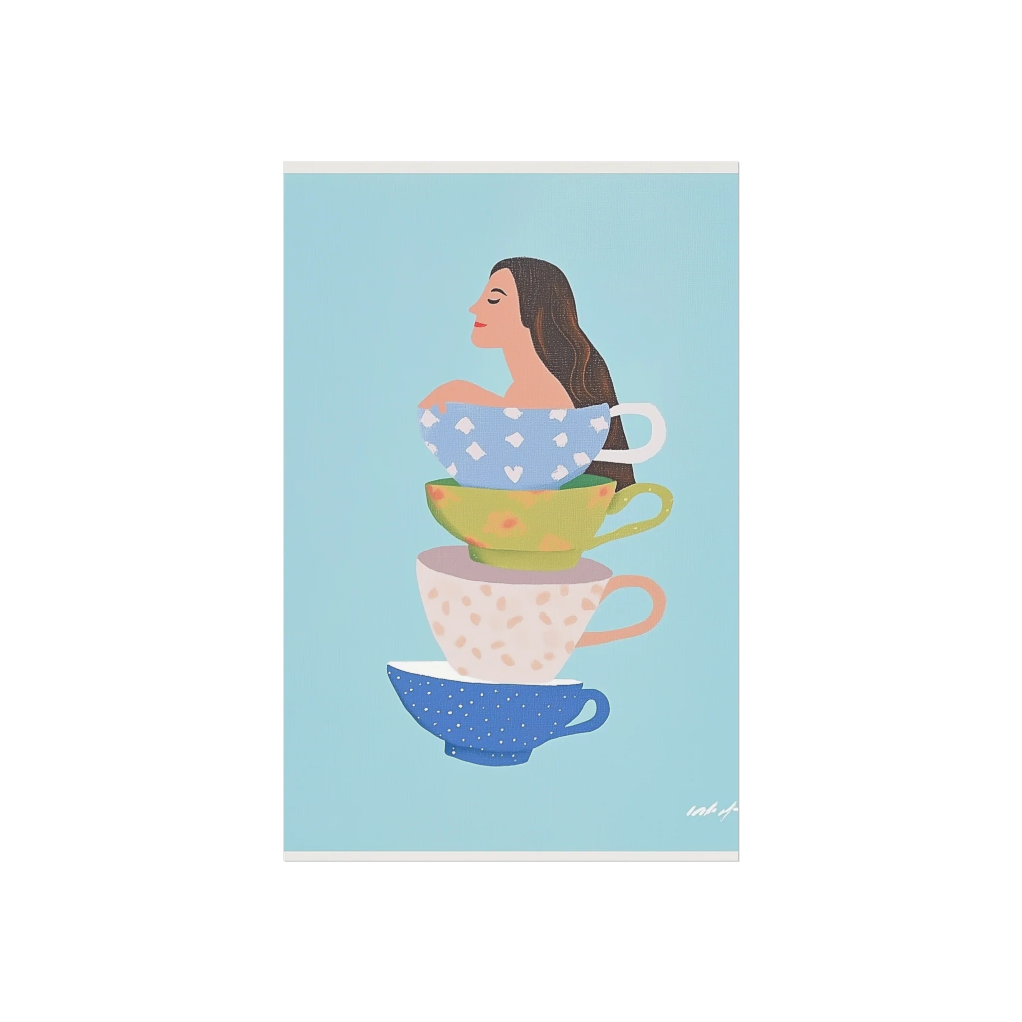Tea Cup Daydream Fine Art Poster - Image 15