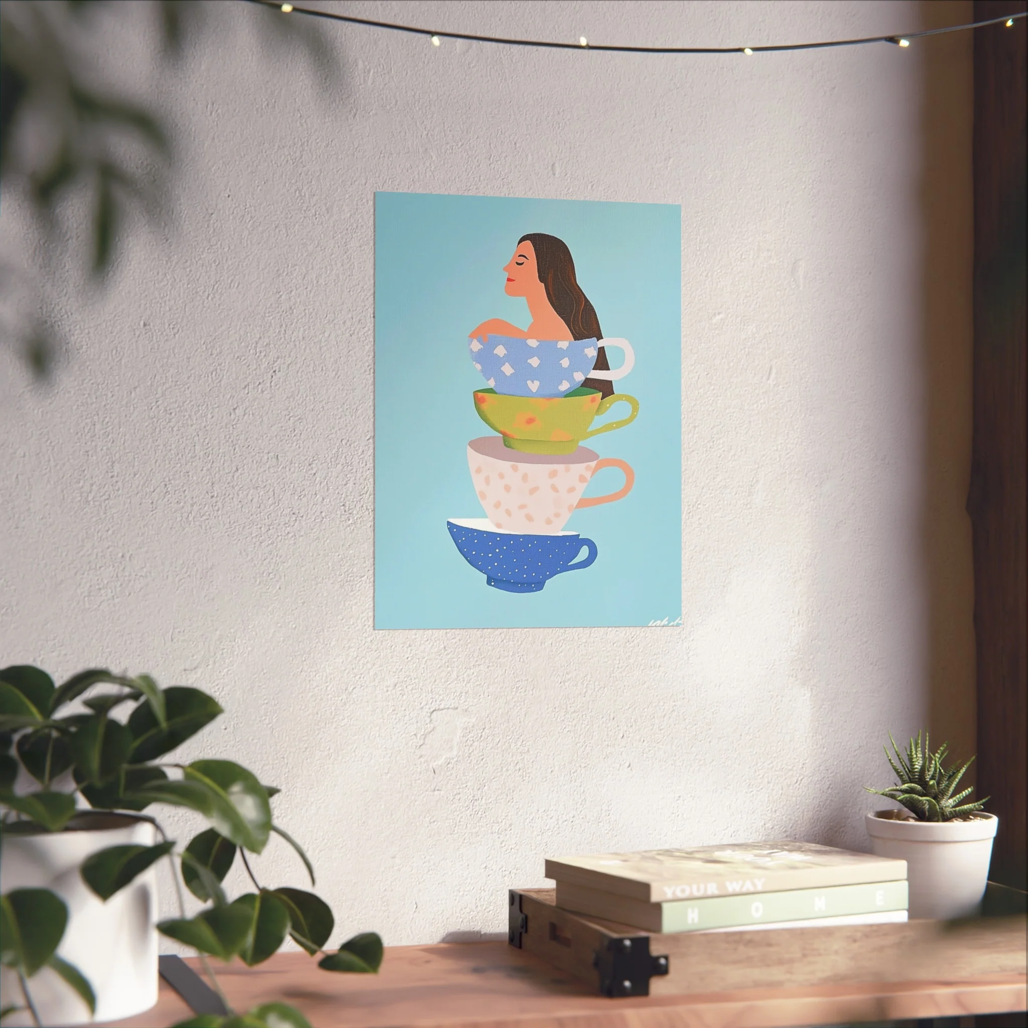 Tea Cup Daydream Fine Art Poster - Image 28