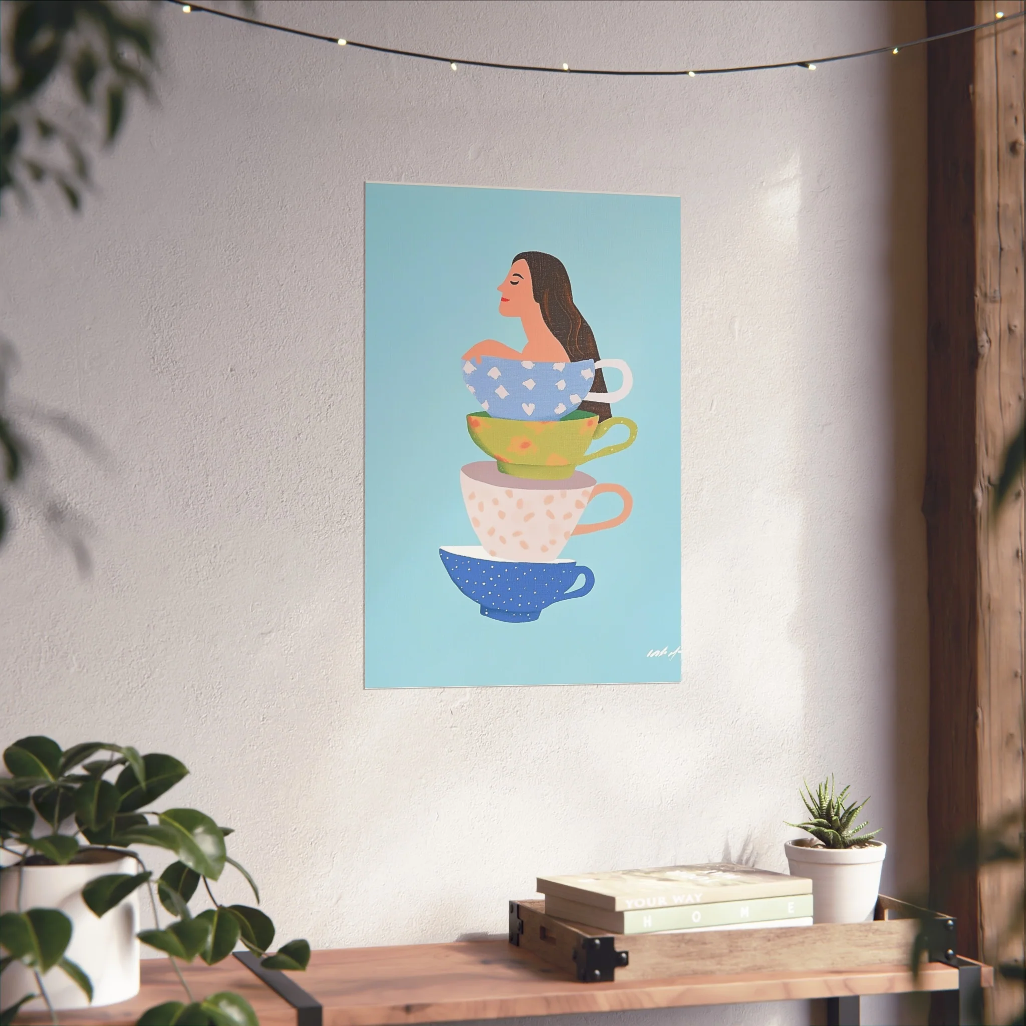 Tea Cup Daydream Fine Art Poster - Image 34