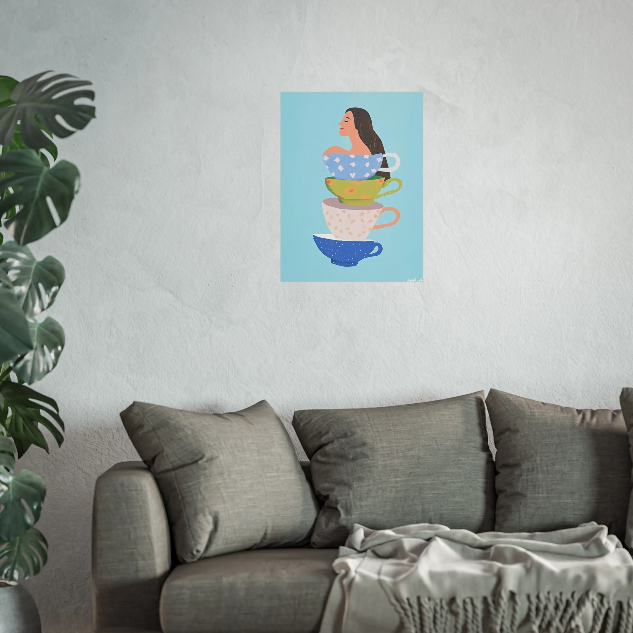 Tea Cup Daydream Fine Art Poster - Image 35