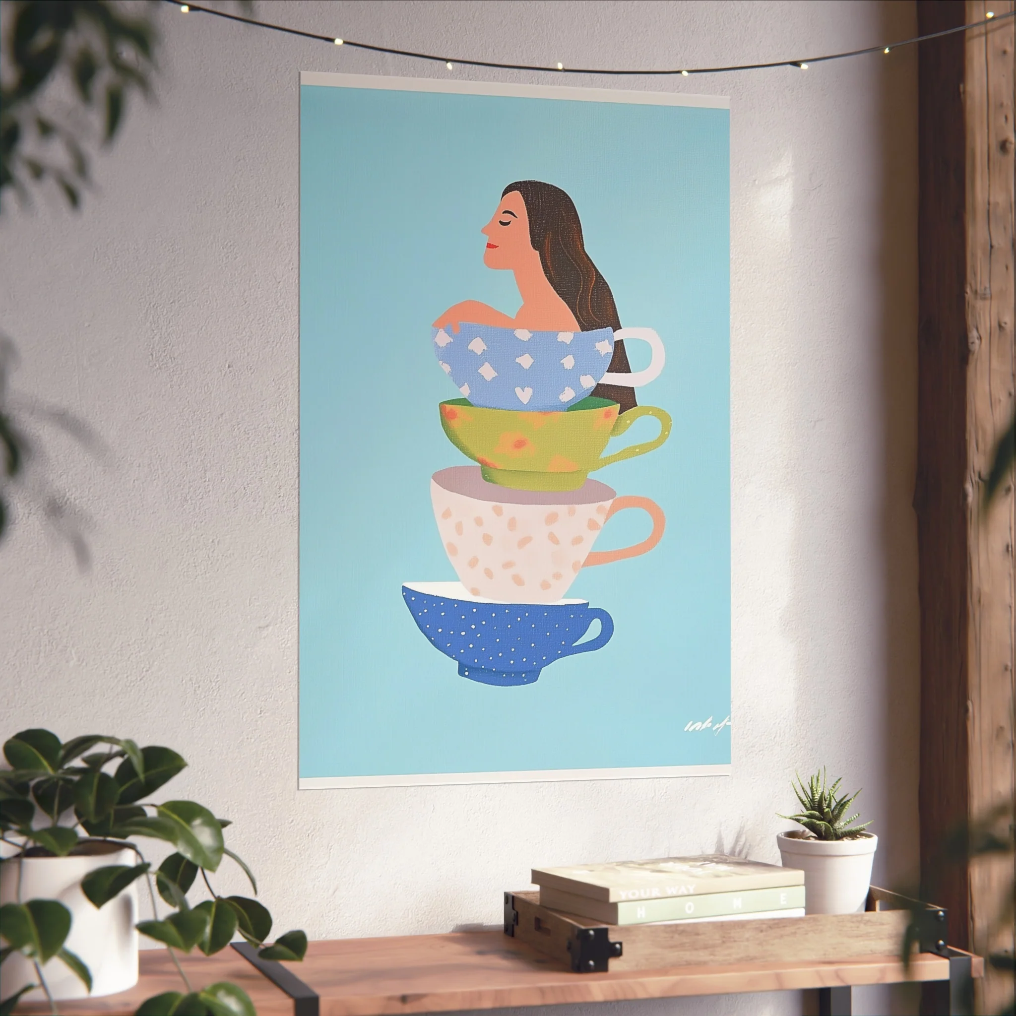Tea Cup Daydream Fine Art Poster - Image 40
