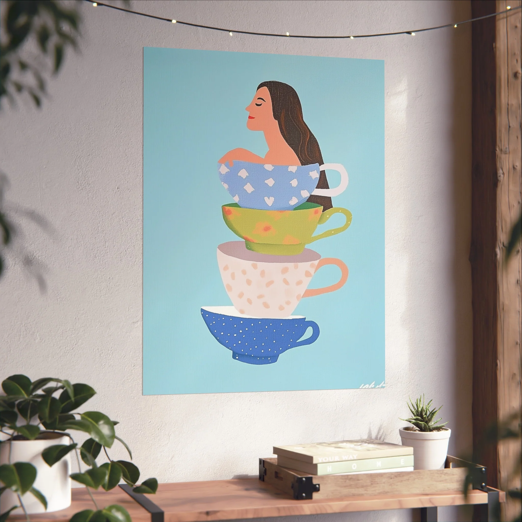 Tea Cup Daydream Fine Art Poster - Image 42