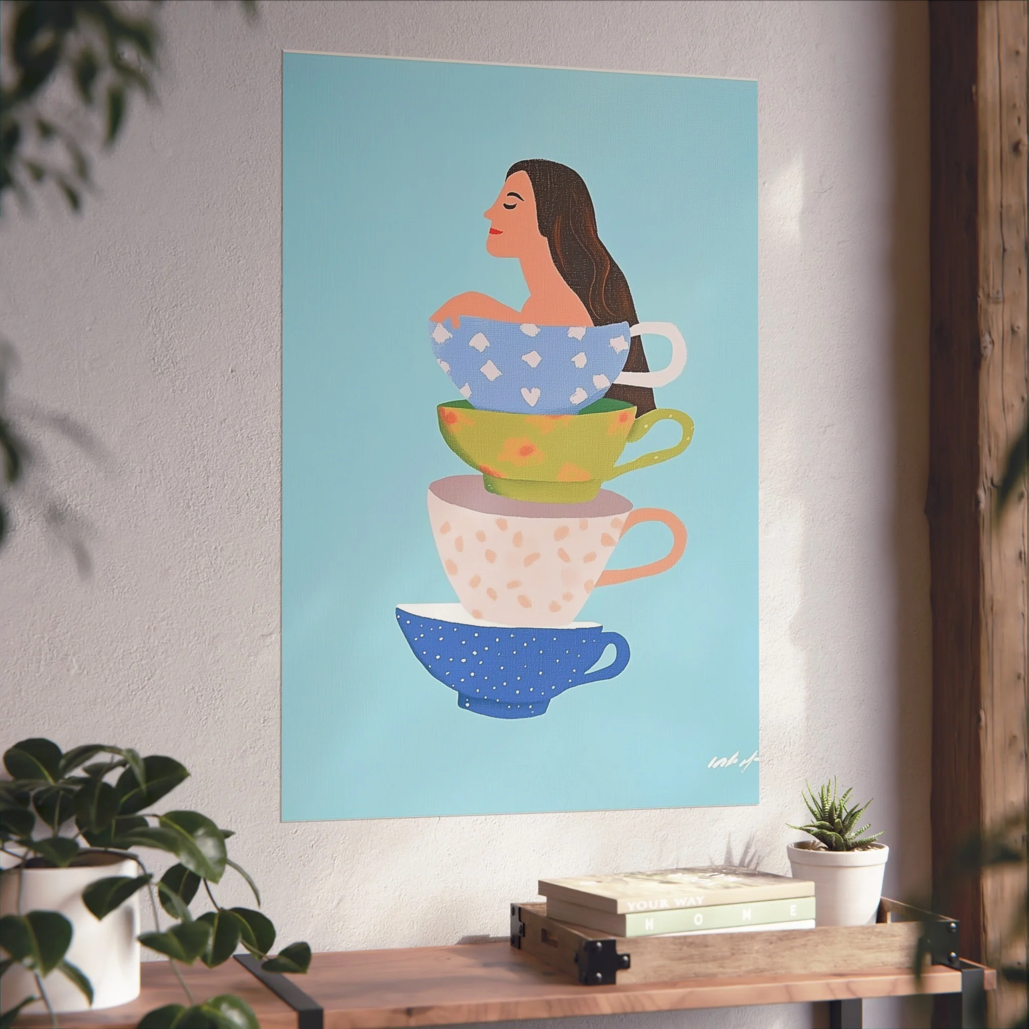 Tea Cup Daydream Fine Art Poster - Image 44