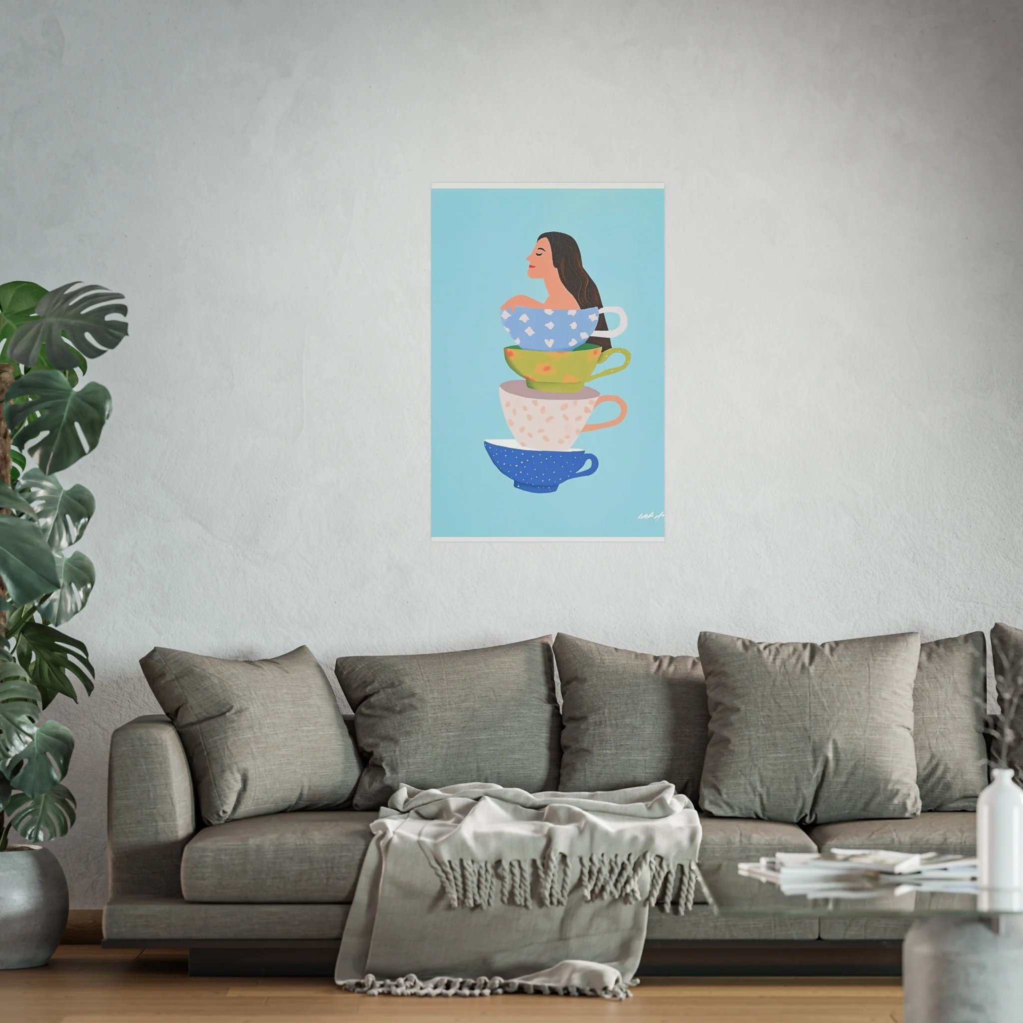 Tea Cup Daydream Fine Art Poster - Image 45