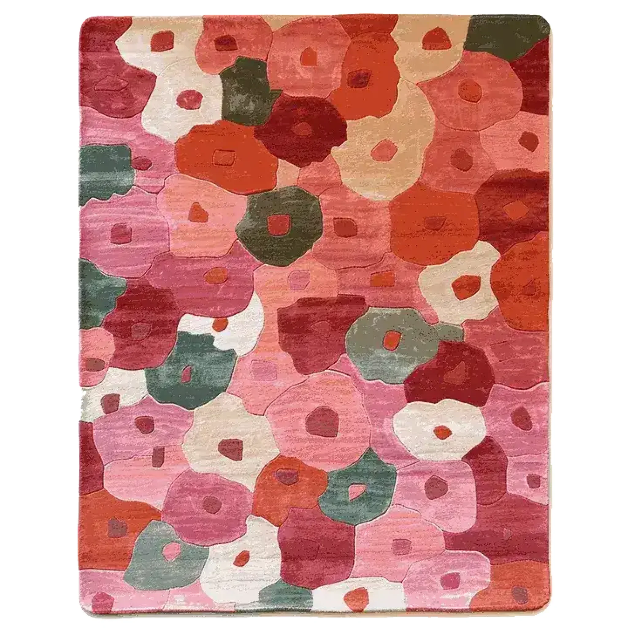 Textures of Spring Hand Tufted Rug