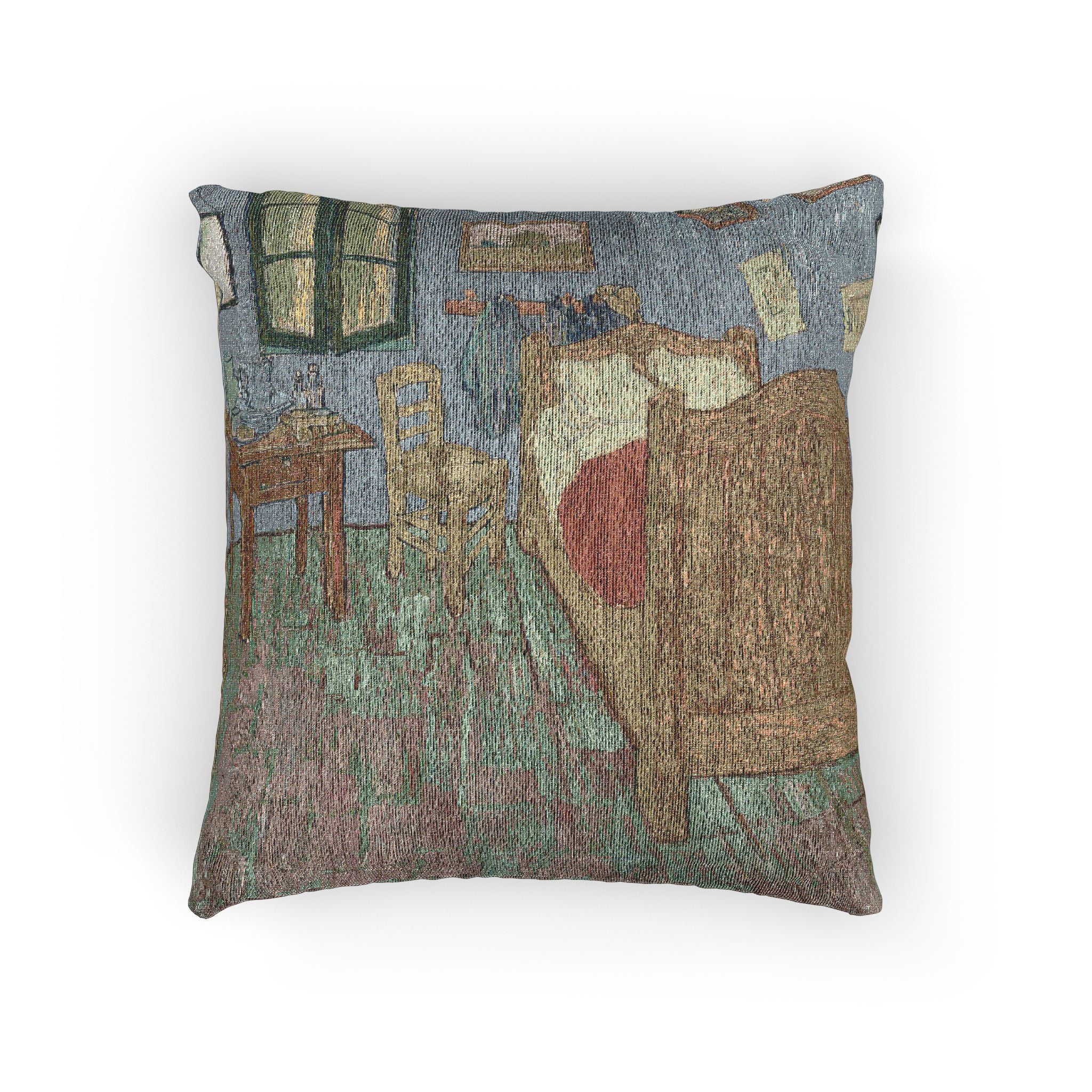 the-bedroom-vincent-van-gogh | Woven Pillow