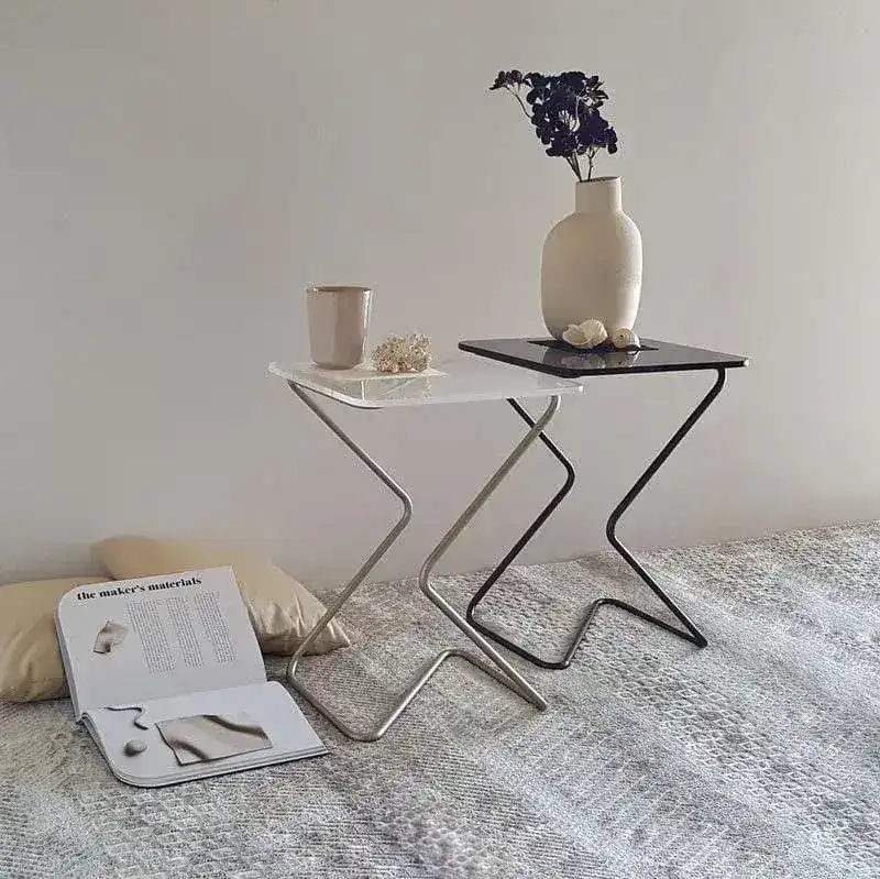 The Black Square Side Table | Award-winning Design - Image 2
