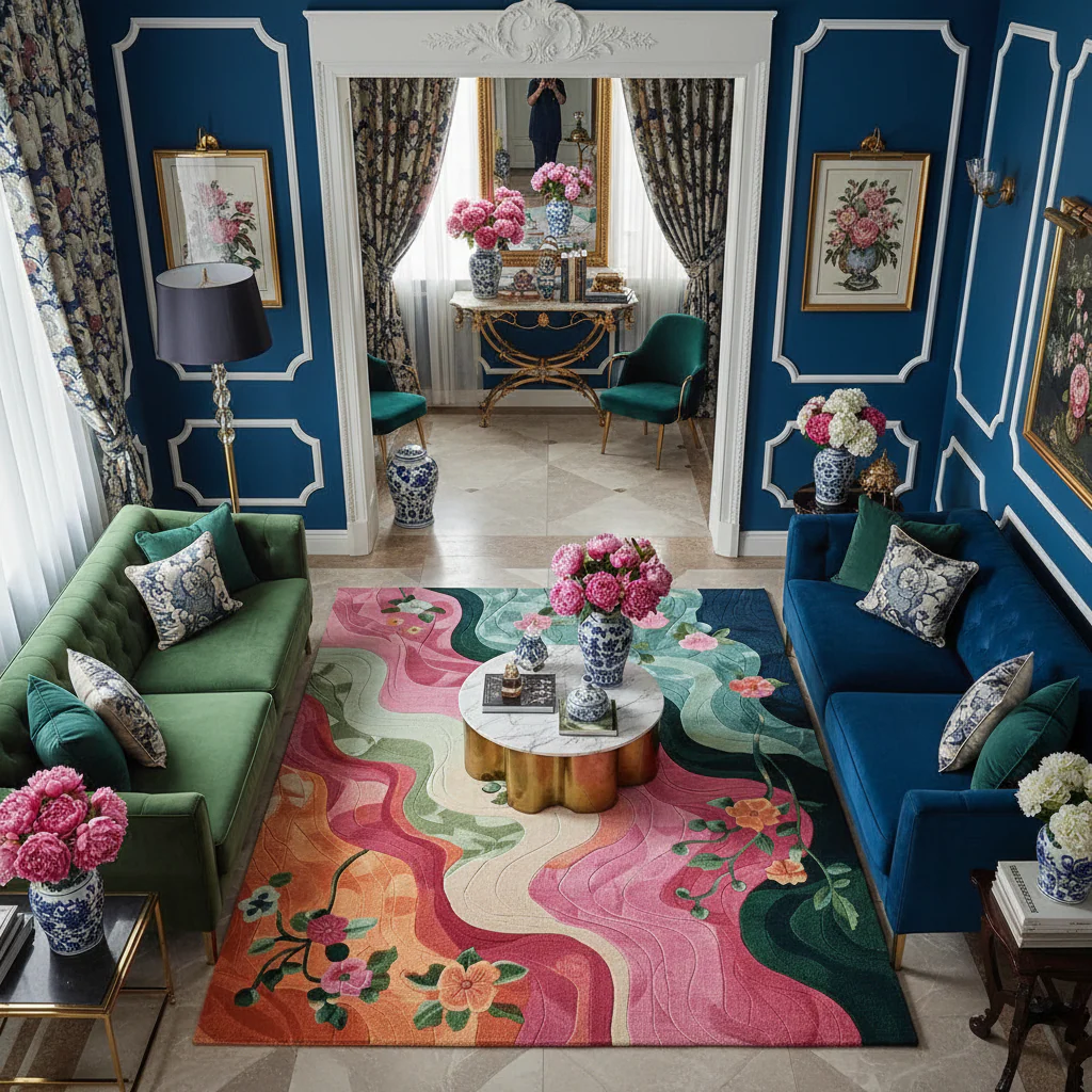 The Florist's Dream Hand Tufted Rug - Image 2