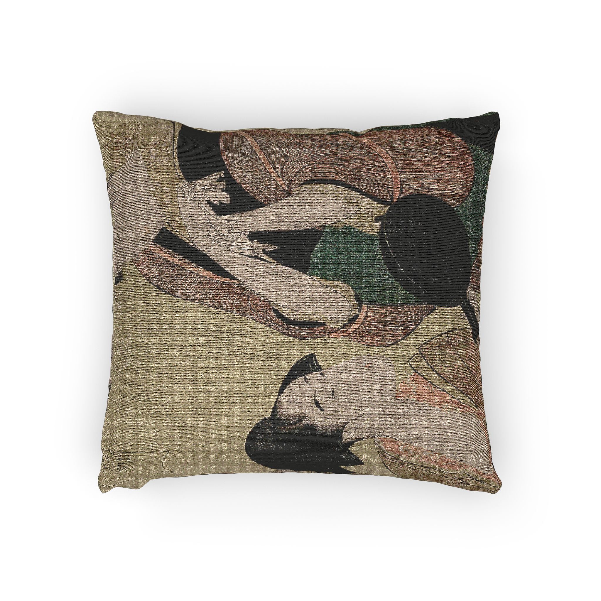 the-hour-of-the-snake-a-clock-for-young-women-kitagawa-utamaro | Woven Pillow - Image 2