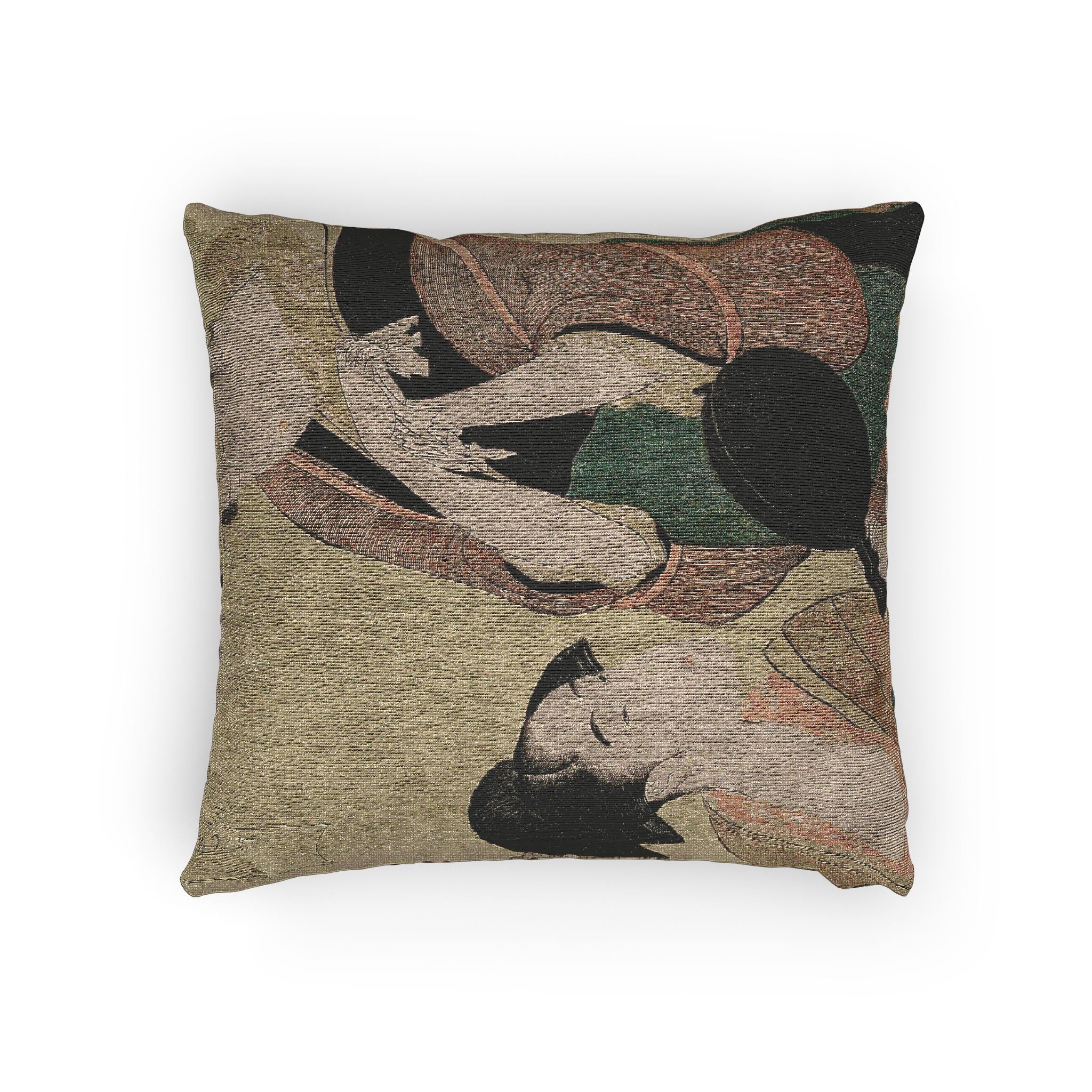 the-hour-of-the-snake-a-clock-for-young-women-kitagawa-utamaro | Woven Pillow - Image 4