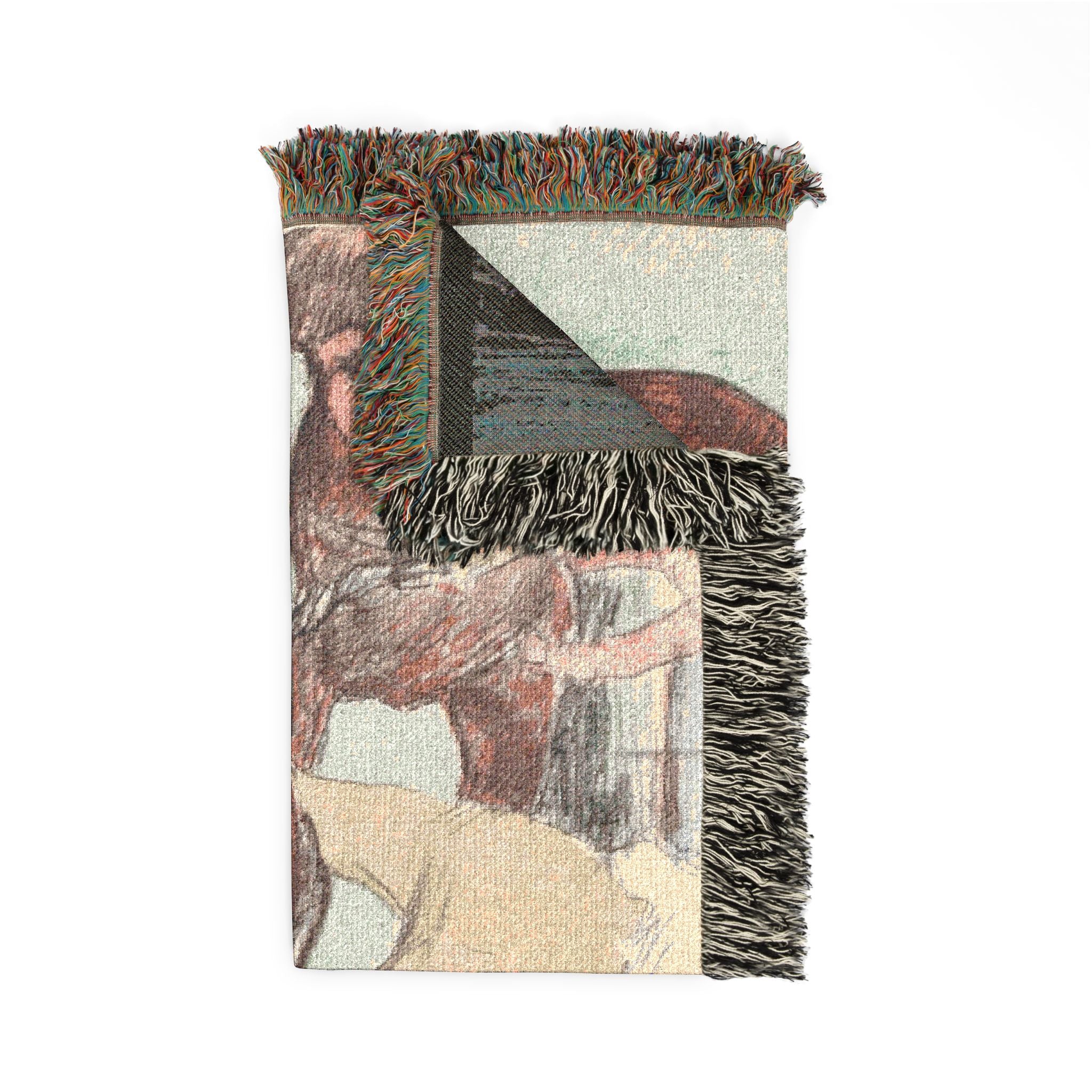 the-jockey-toulouse-lautrec | Woven Tapestry Blanket - Image 5