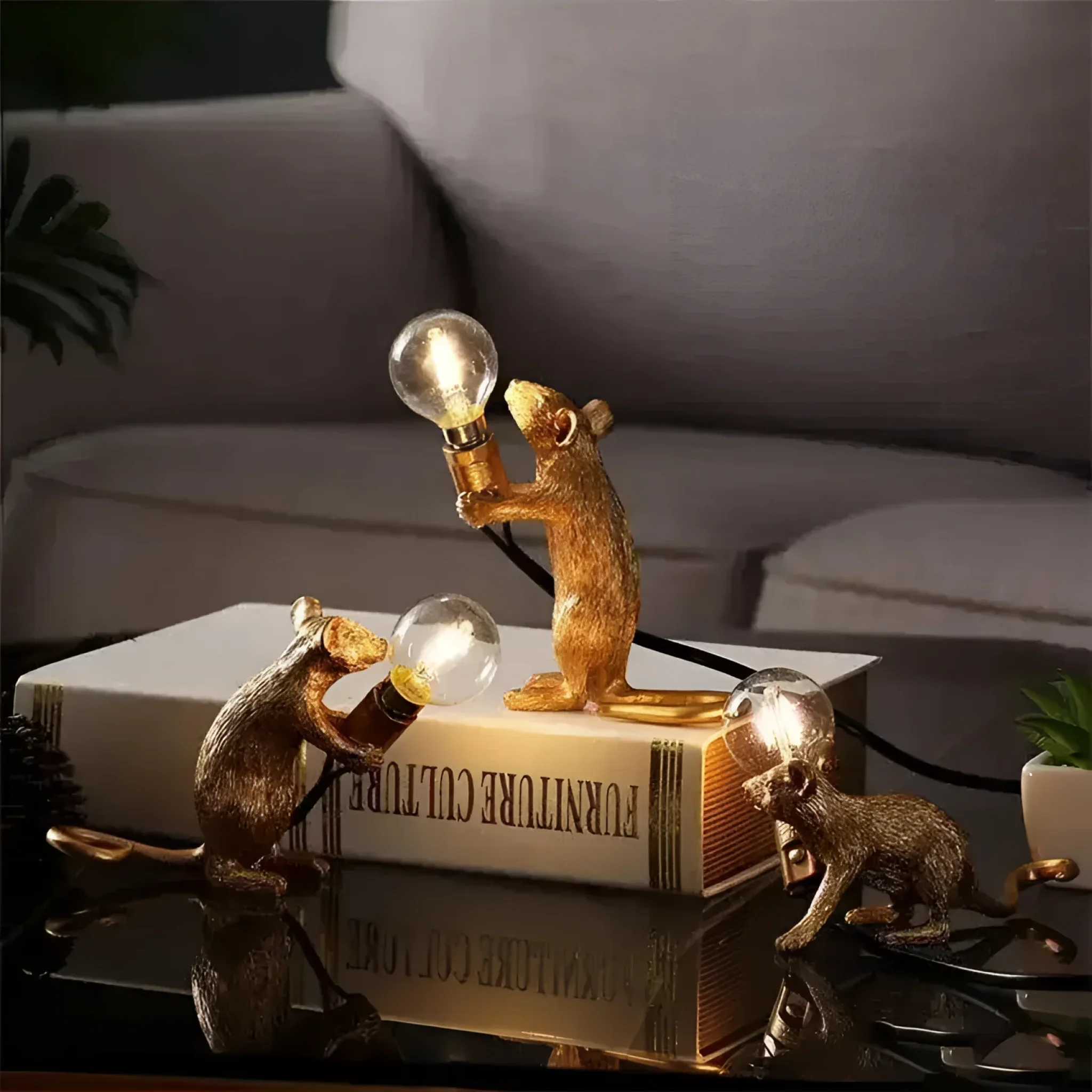 The Mini Mice Lamp Walking - Image 3
