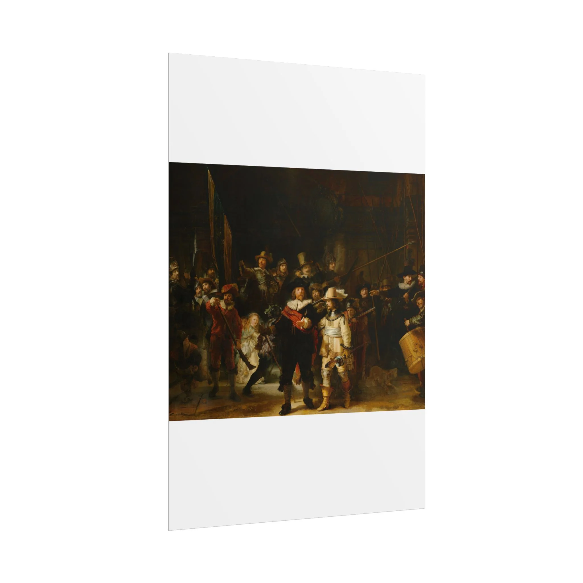 The Night Watch by Rembrandt — Fine Art Poster - Image 26