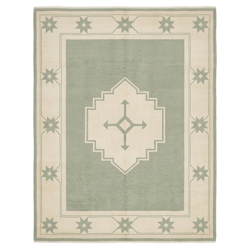The Sage Star Hand Knotted Rug