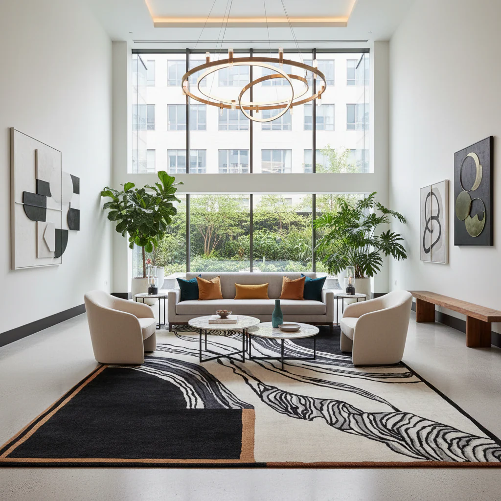 The Space Between Hand Tufted Rug - Image 2