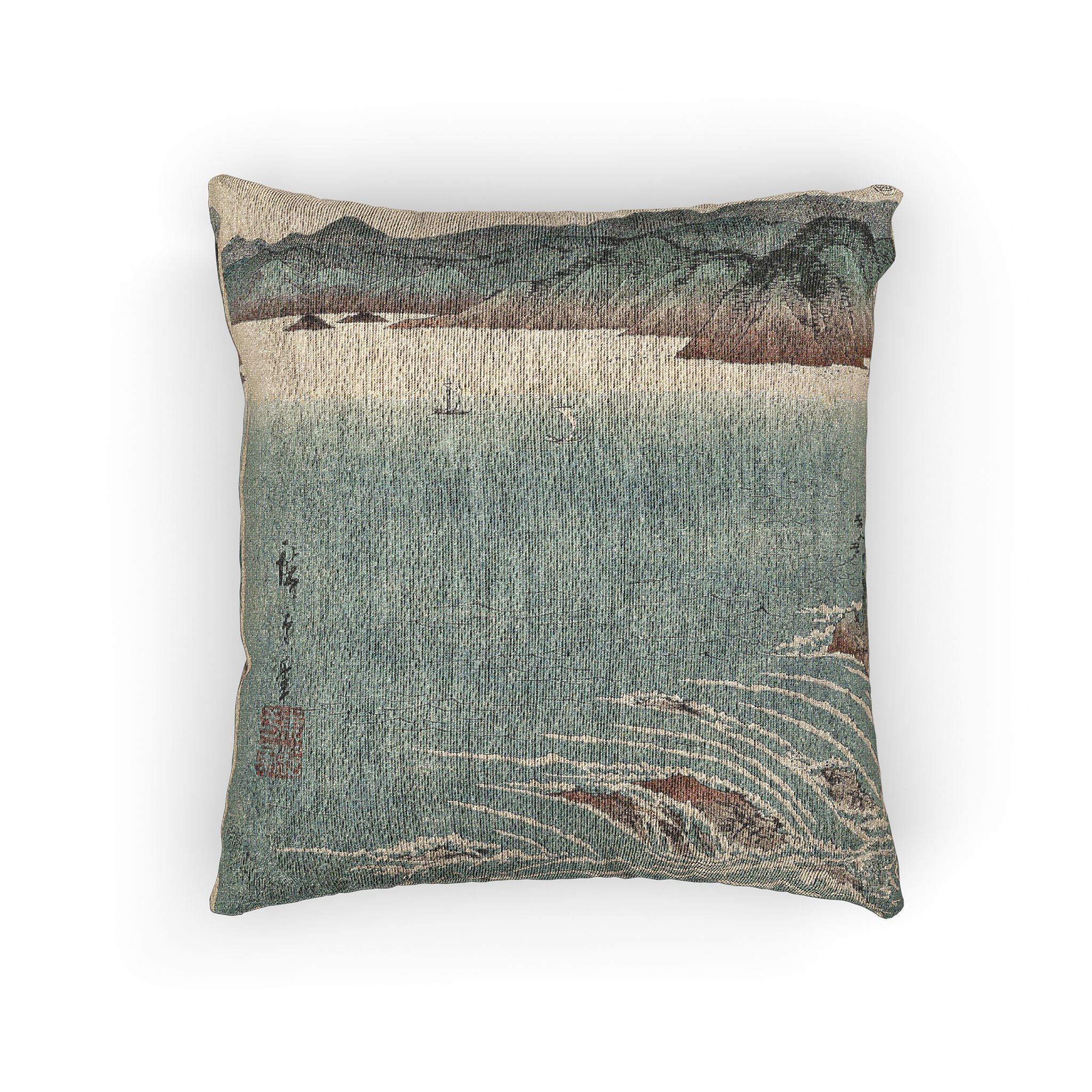 the-whirlpools-of-awa-utagawa-hiroshige | Woven Pillow - Image 3