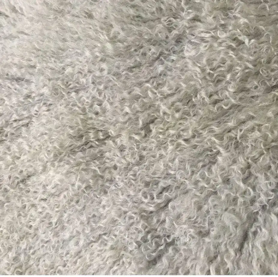 Tibetan Lambskin Hide pelt Rug - Image 3