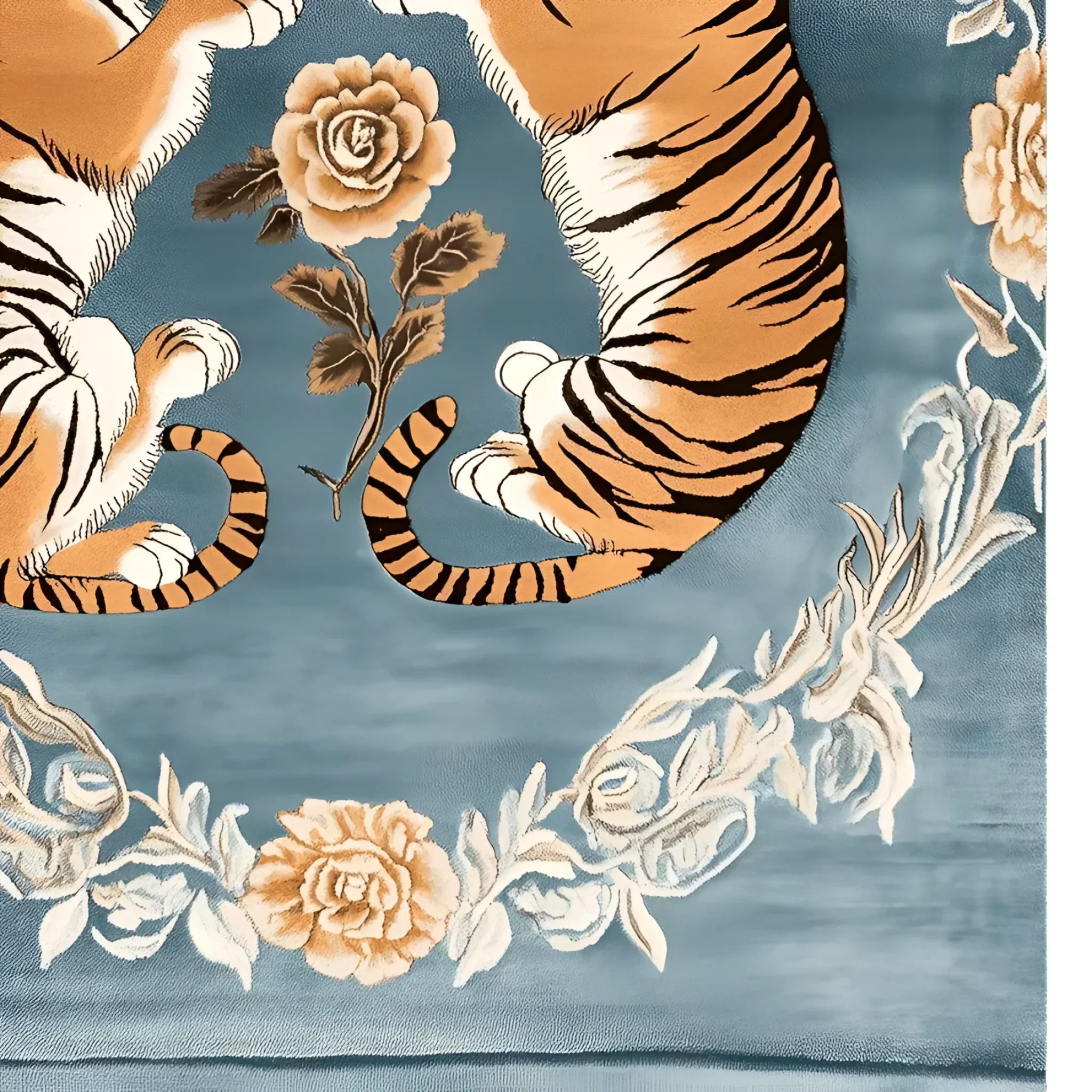 Tiger's Grace Hand Tufted Rug - Image 3