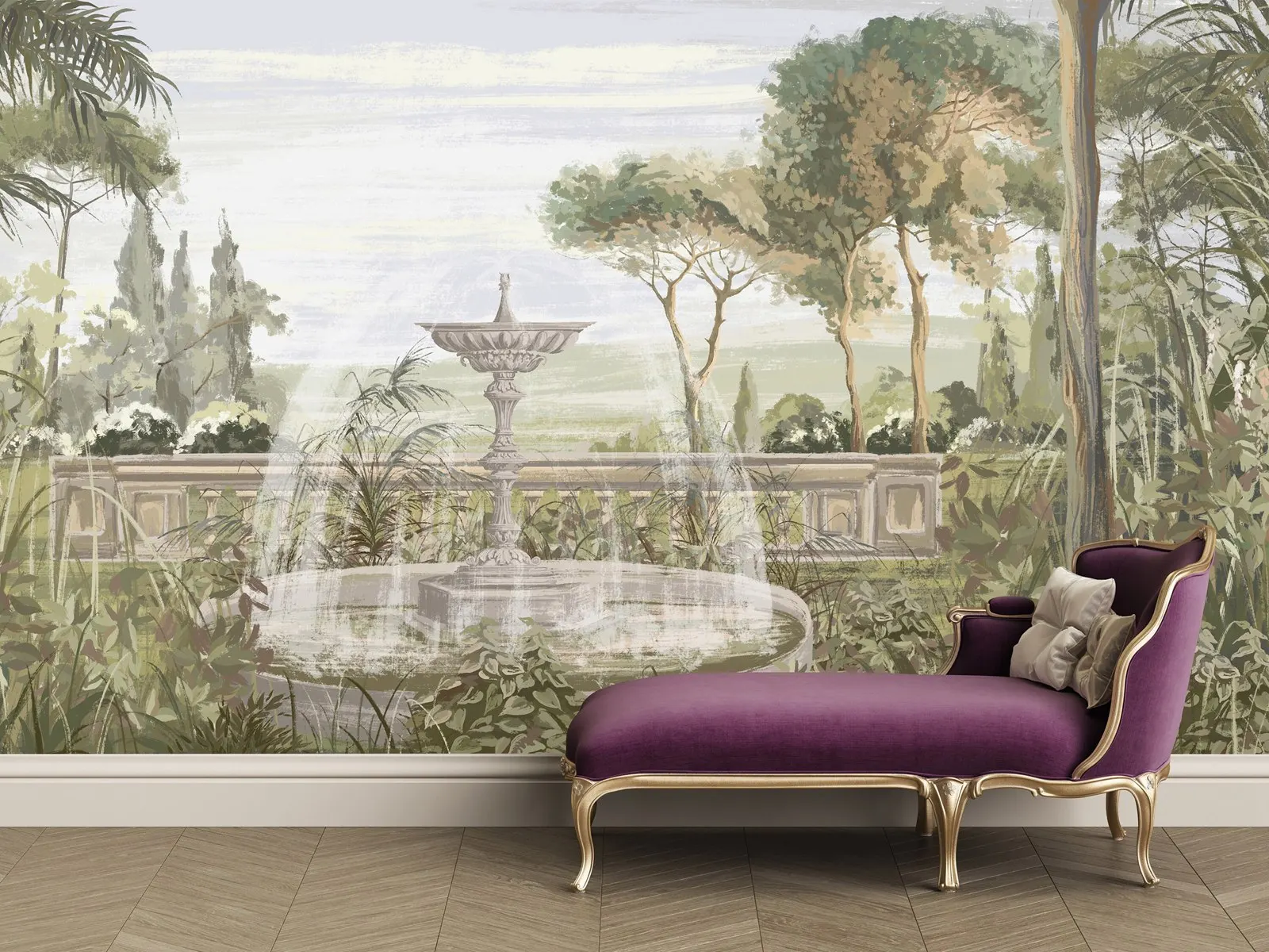 Toscana Garden Mural - Image 2